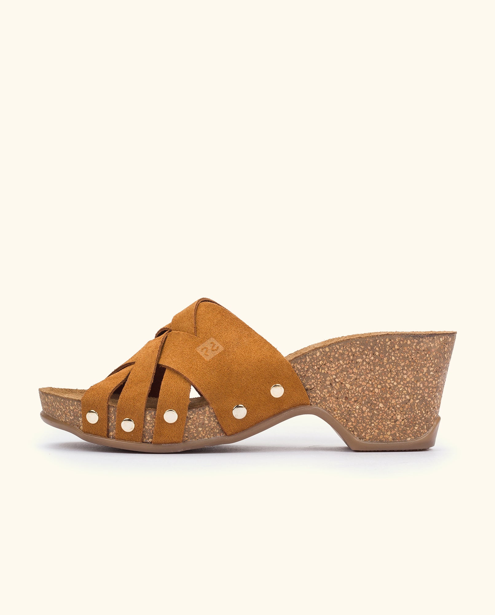 Wedge sandal CANARIAS-005 brown