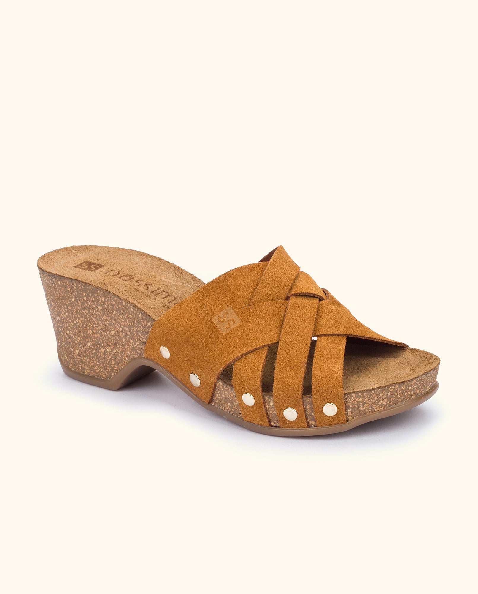 Wedge sandal CANARIAS-005 brown