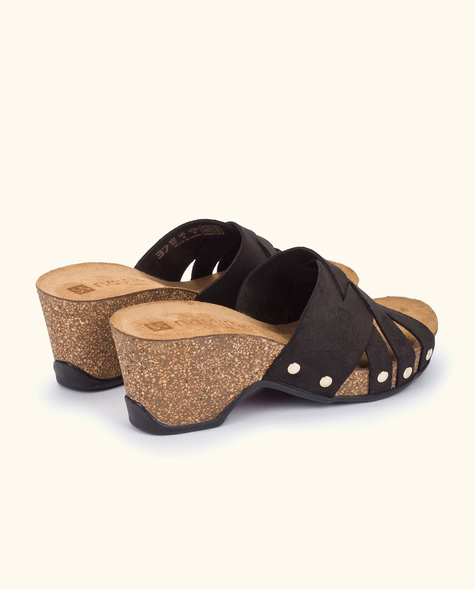 Wedge sandal CANARIAS-005 black