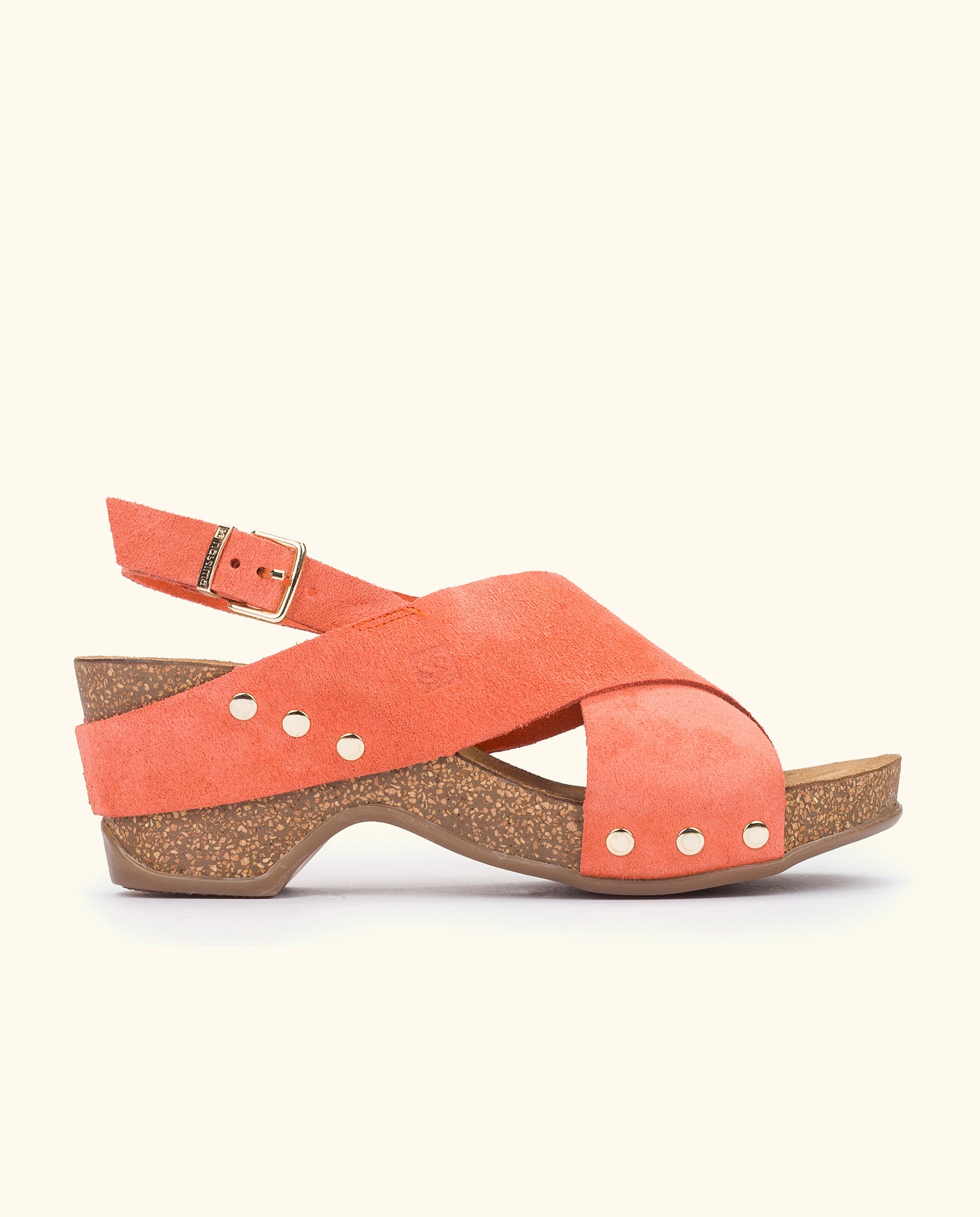 Wedge sandal CANARIAS-008 orange