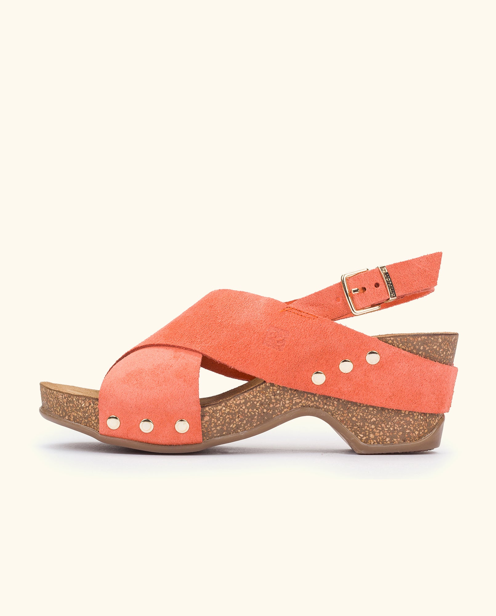 Wedge sandal CANARIAS-008 orange