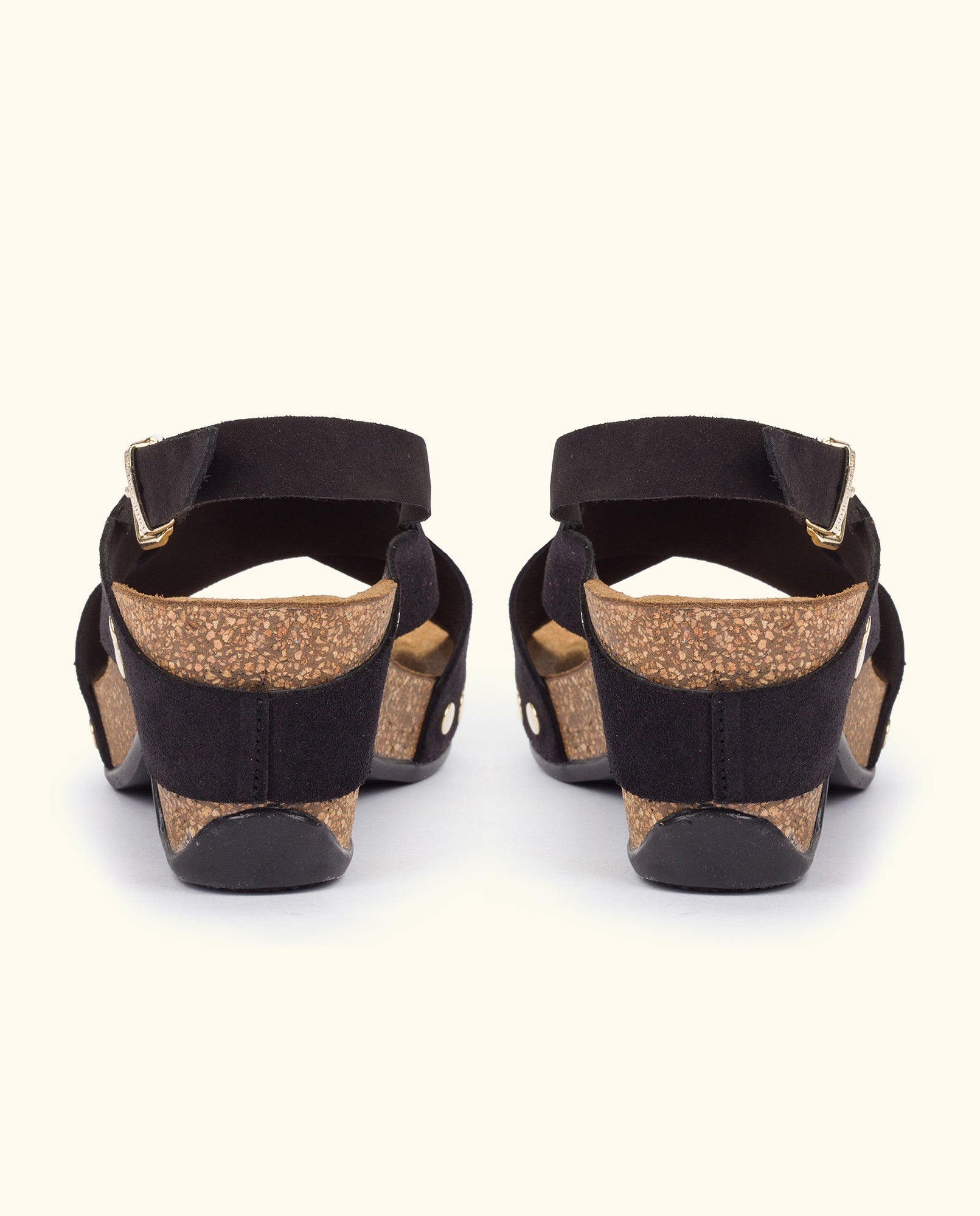 Wedge sandal CANARIAS-008 black