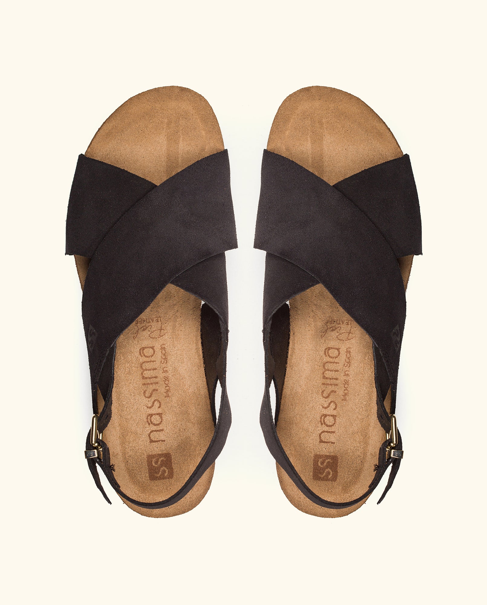 Wedge sandal CANARIAS-008 black