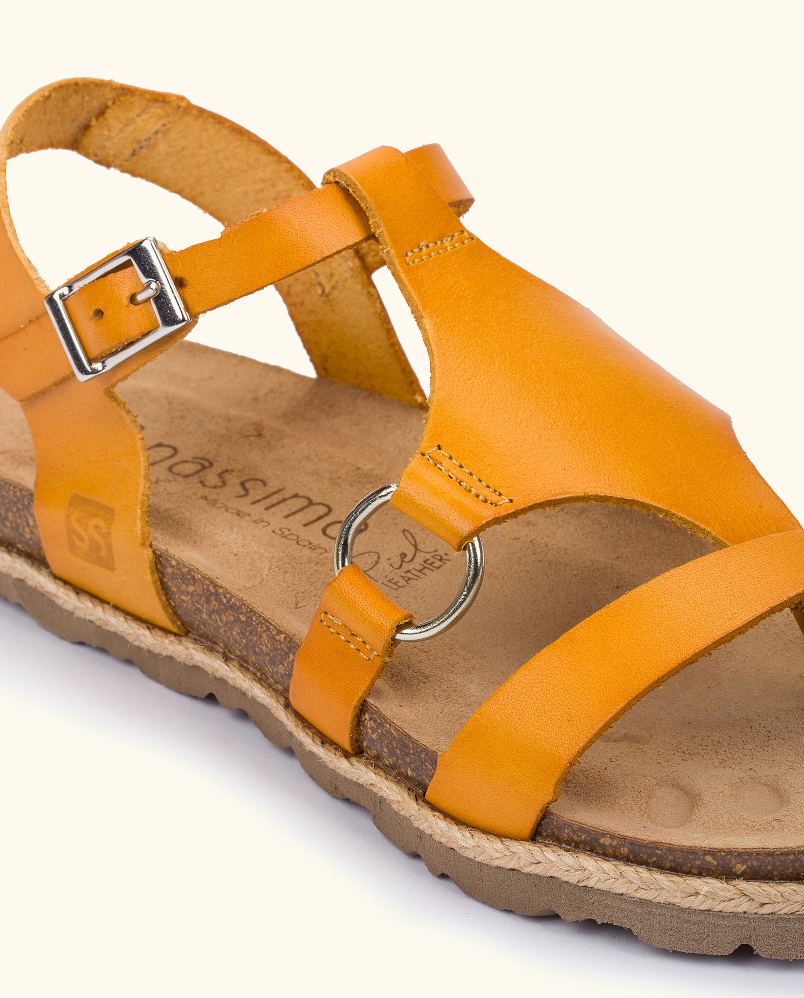 Flat sandal CHIPRE-021 yellow