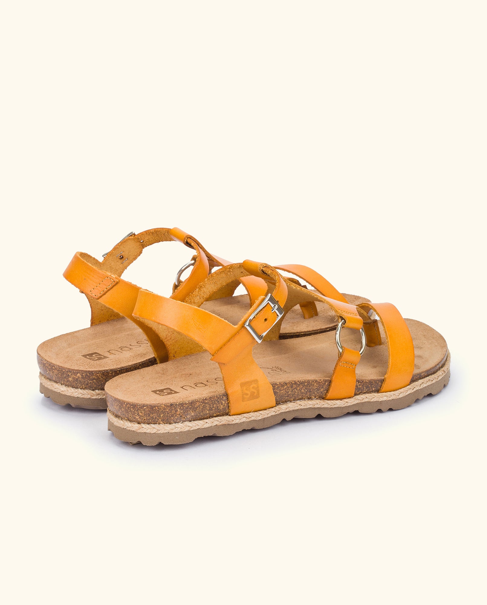 Flat sandal CHIPRE-021 yellow