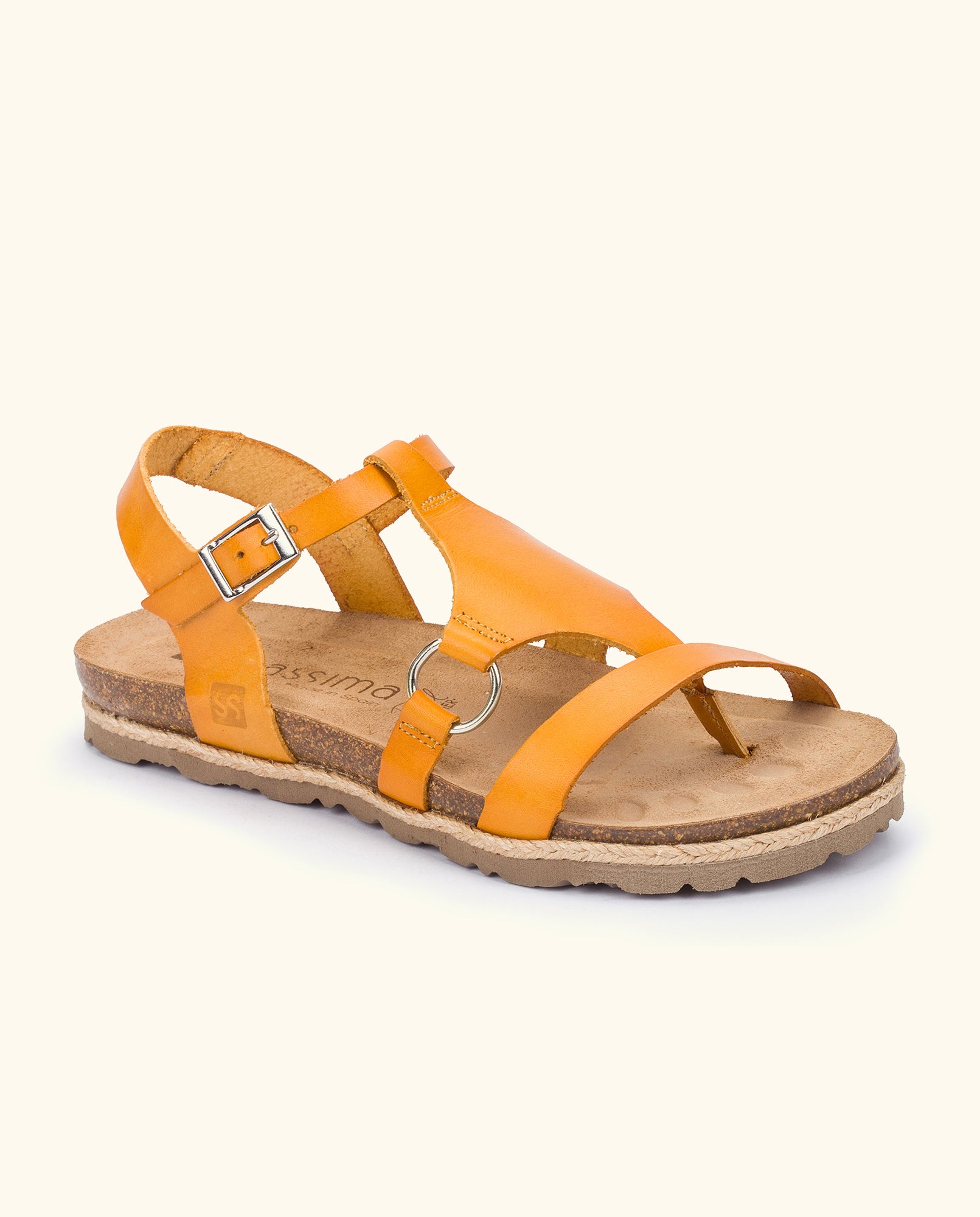 Flat sandal CHIPRE-021 yellow