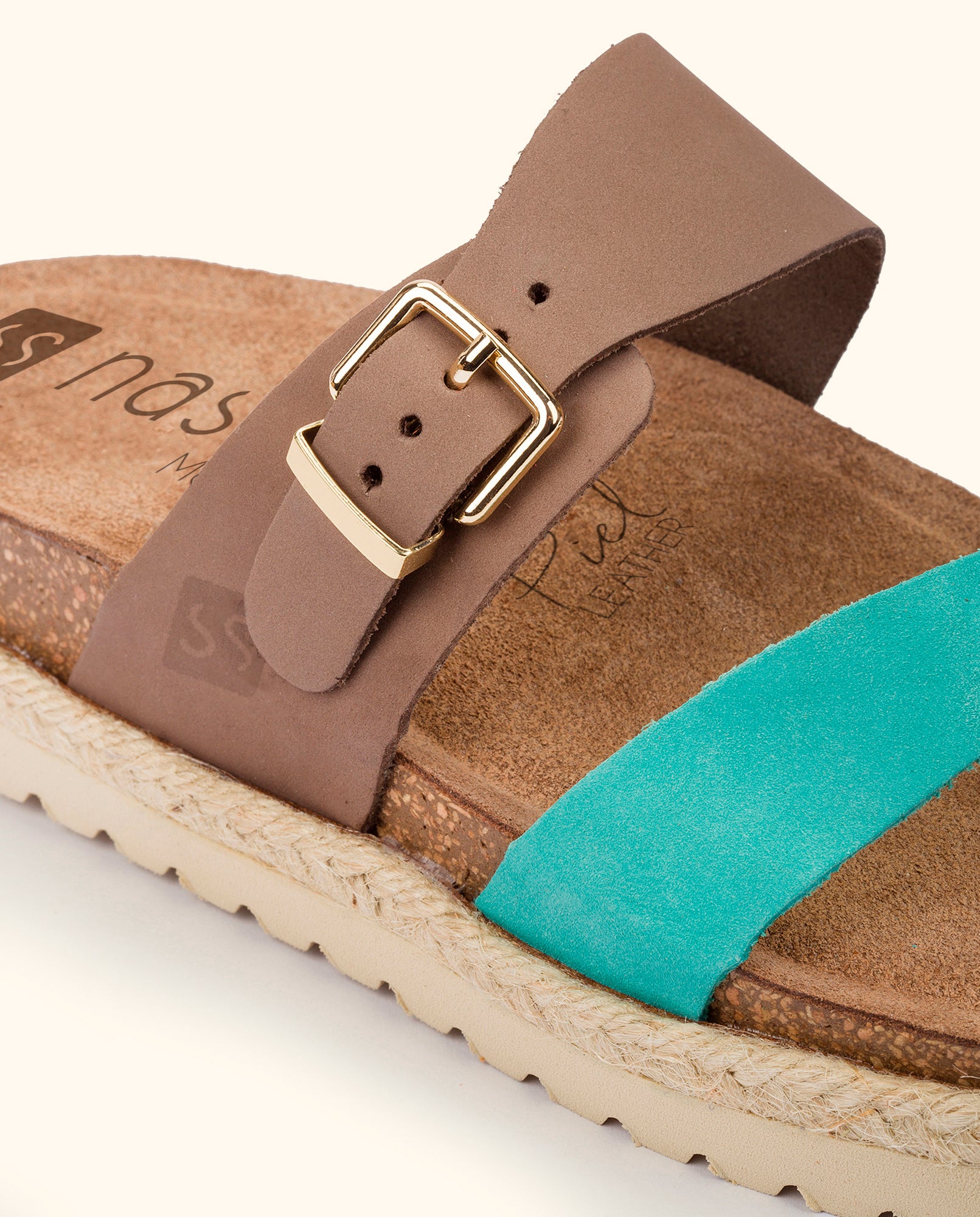 Flat sandal INCA-091 blue