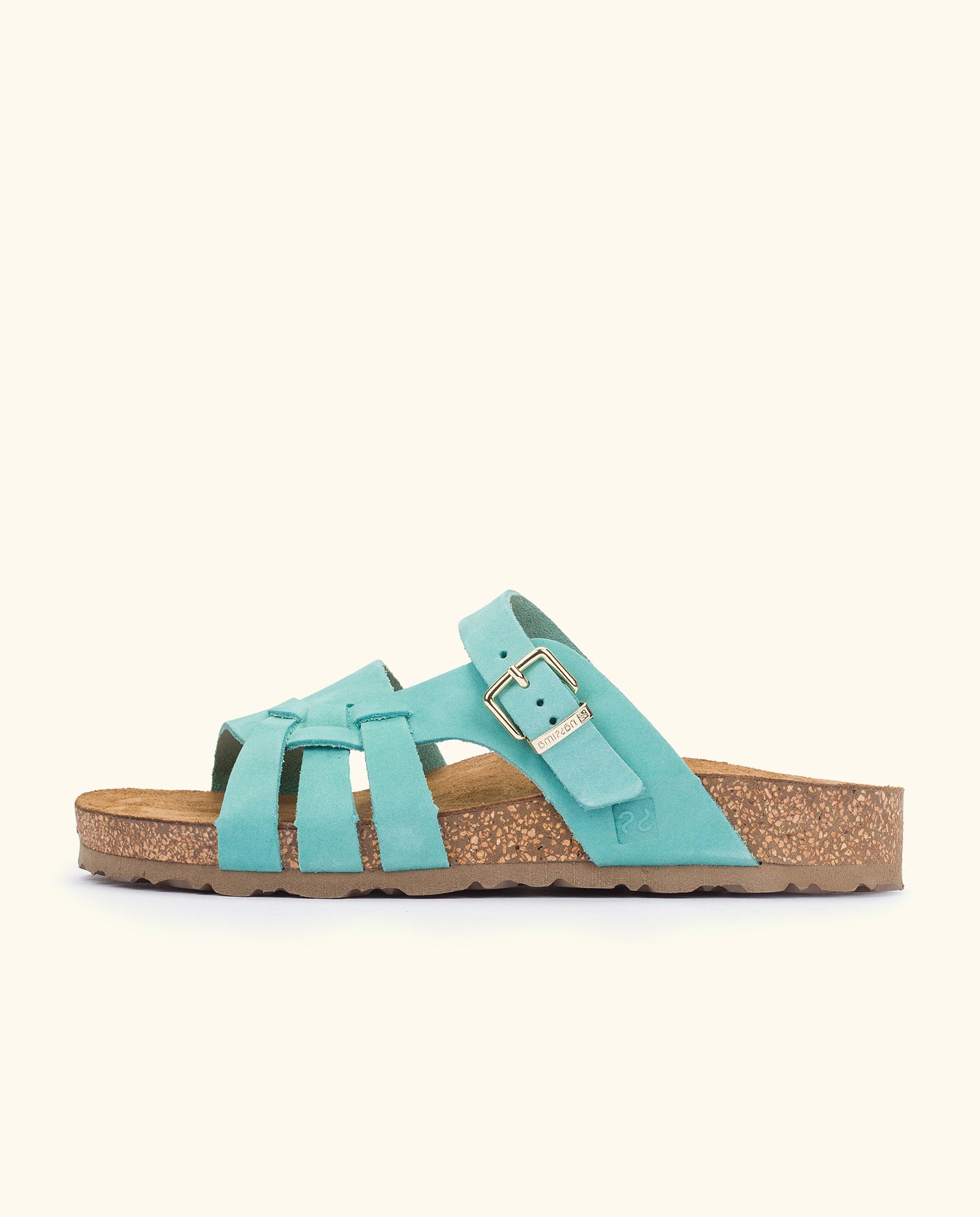 Flat sandal JERBA-090 azul