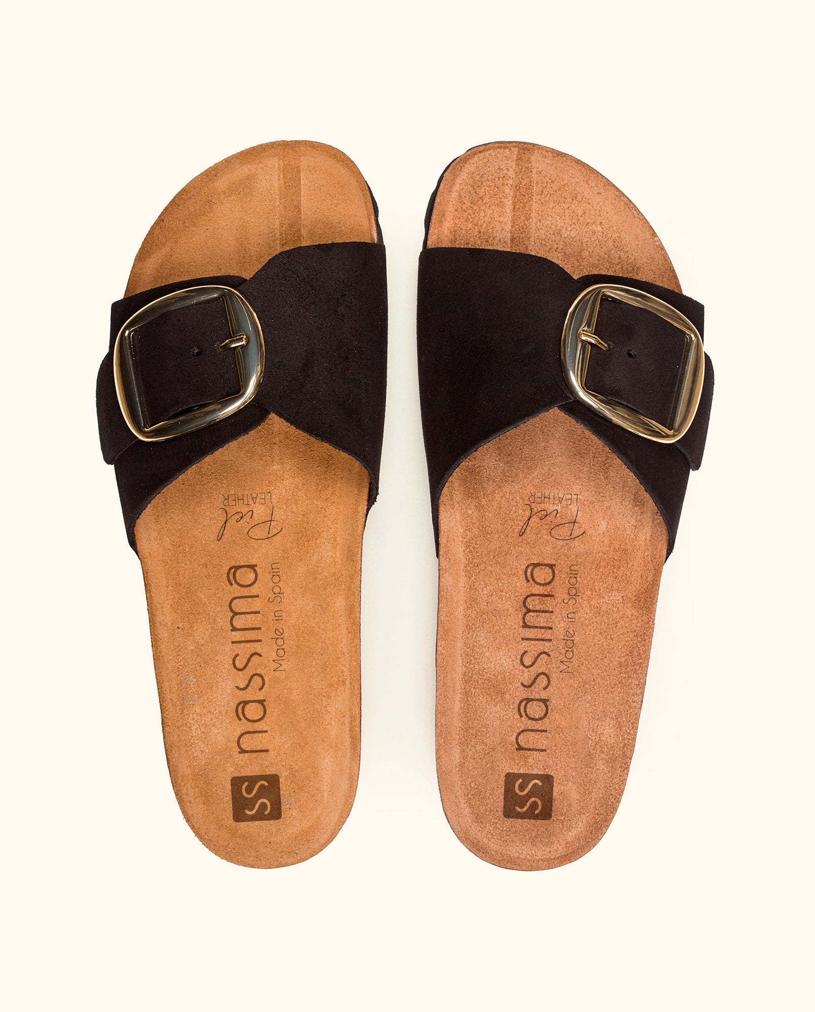 Flat sandal JERBA-114 black