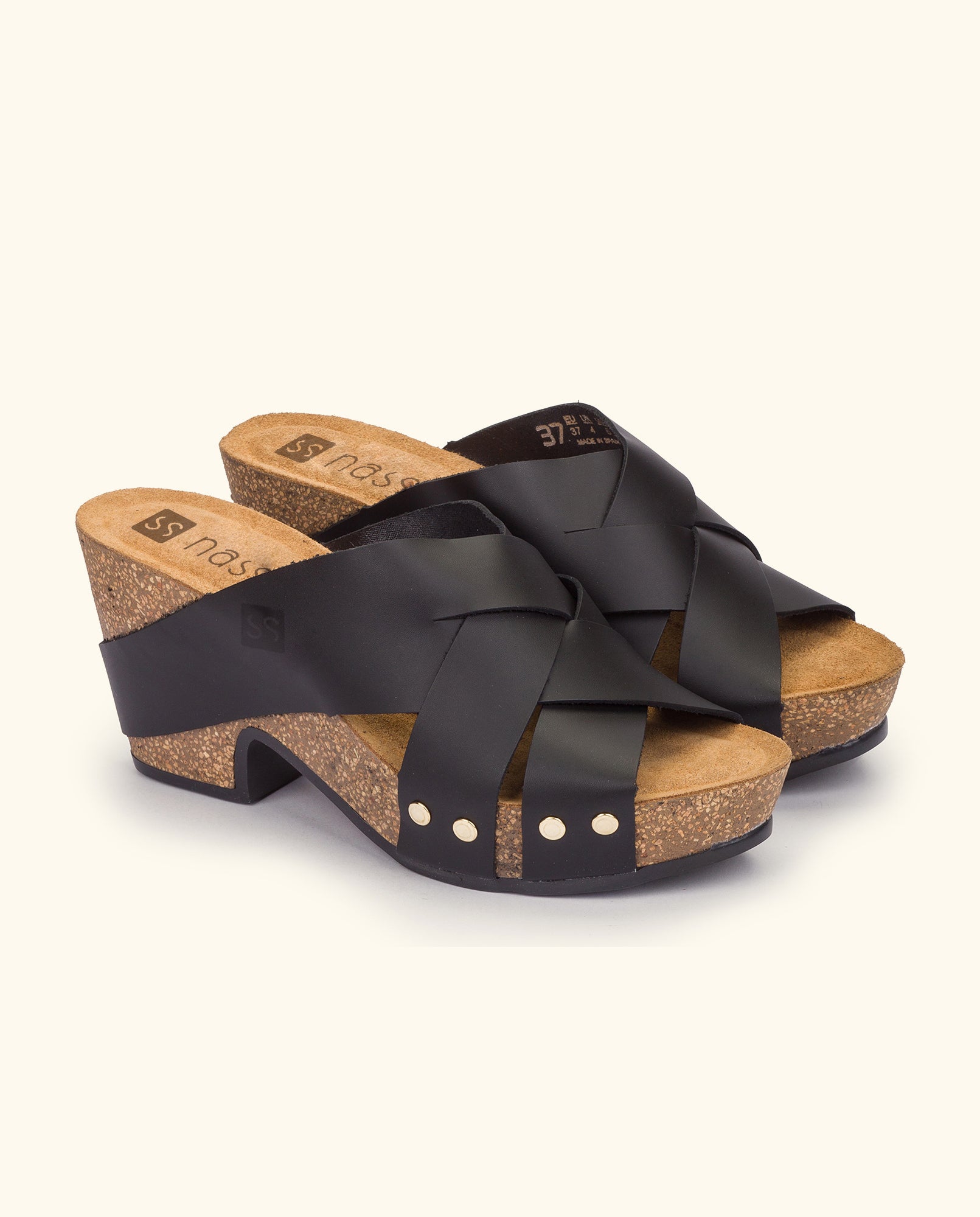 Wedge sandal KILDA-003 black