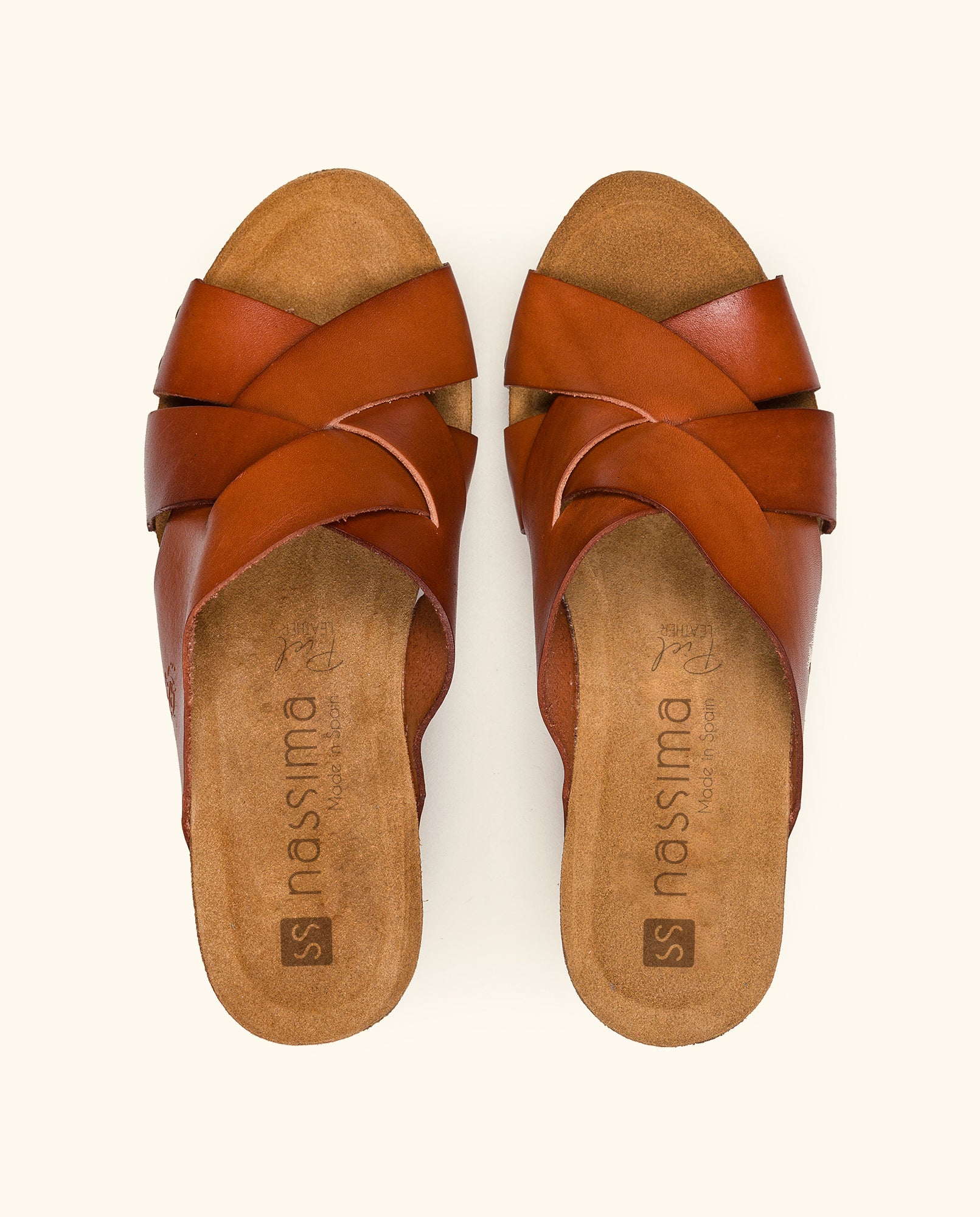 Wedge sandal KILDA-003 brown