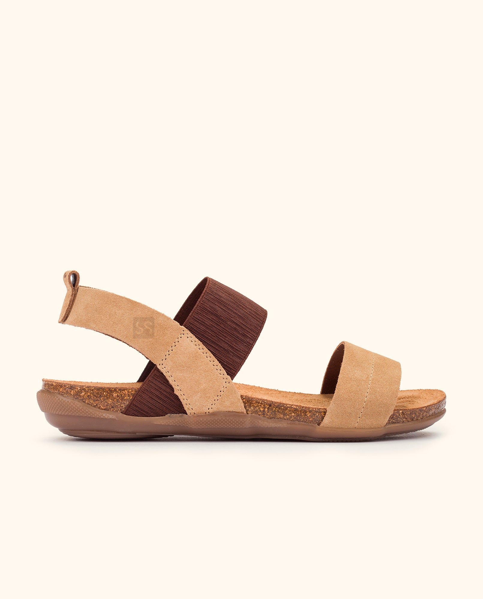 Flat sandal MANACOR-001 beige