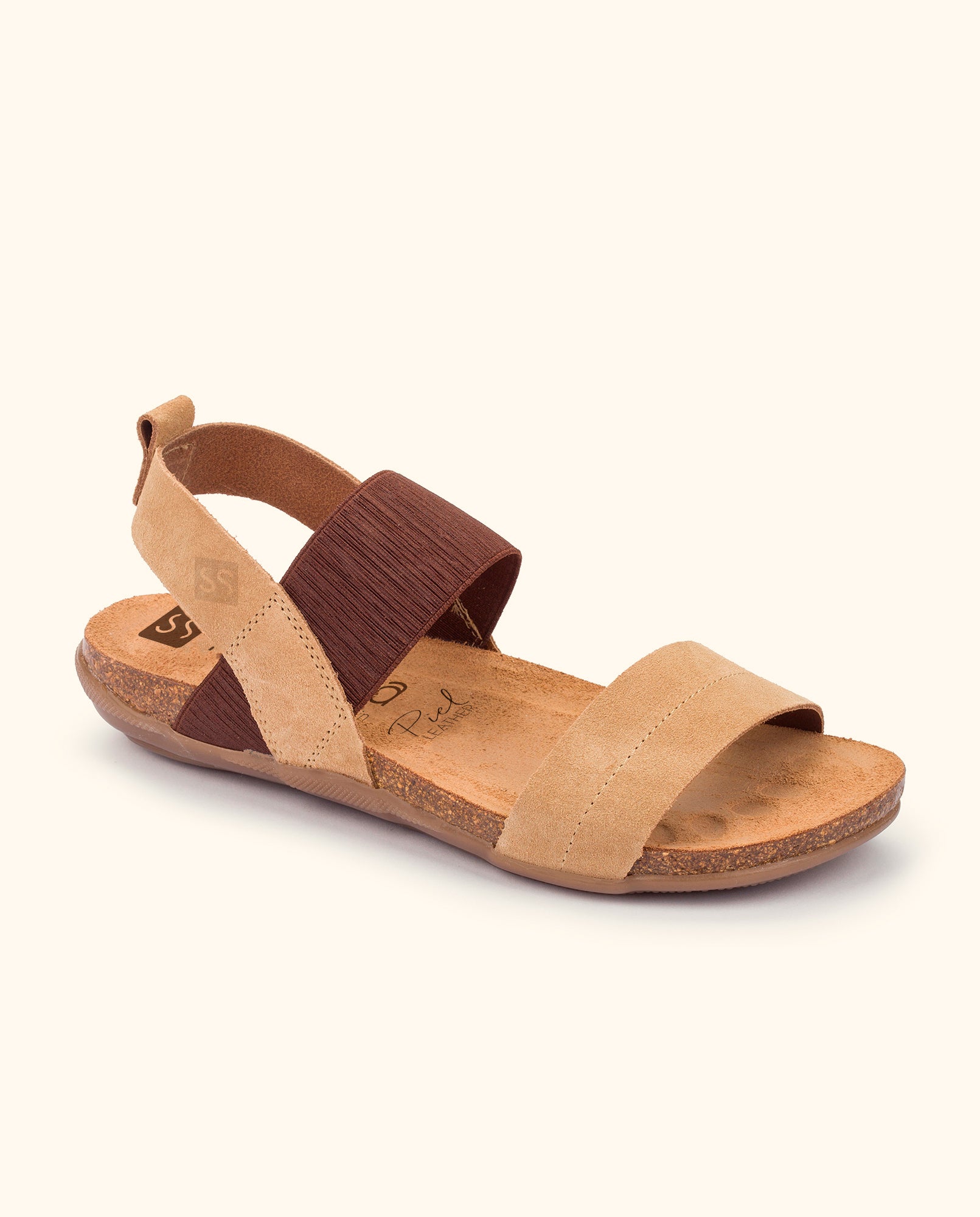 Flat sandal MANACOR-001 beige