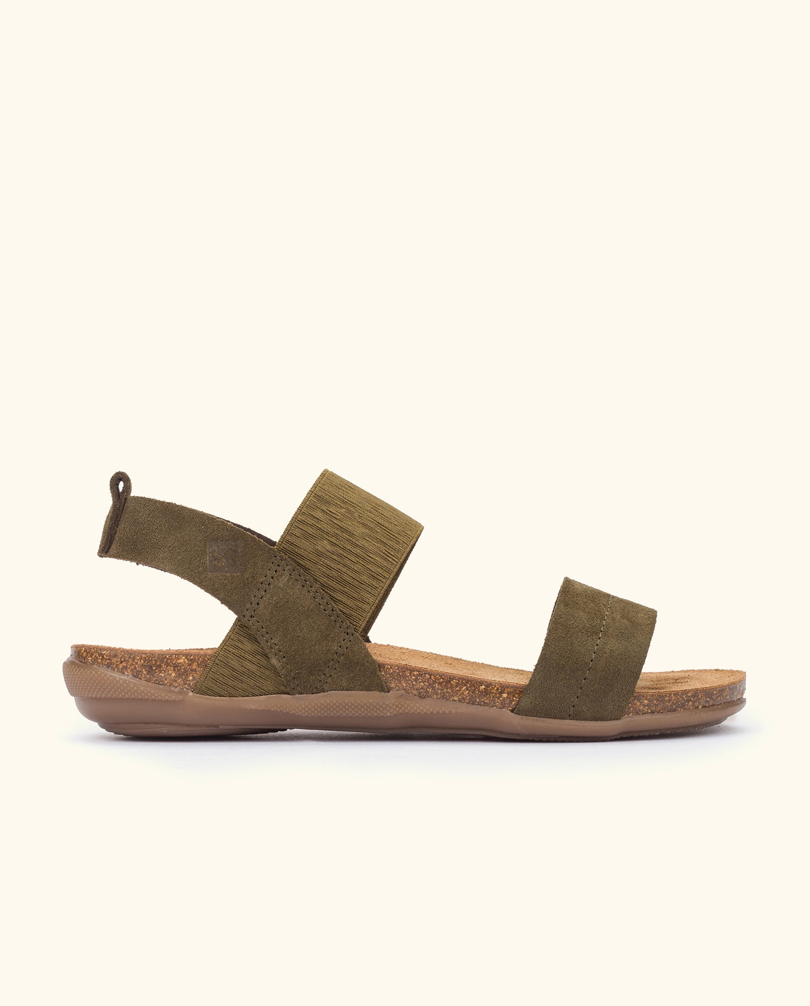 Flat sandal MANACOR-001 green