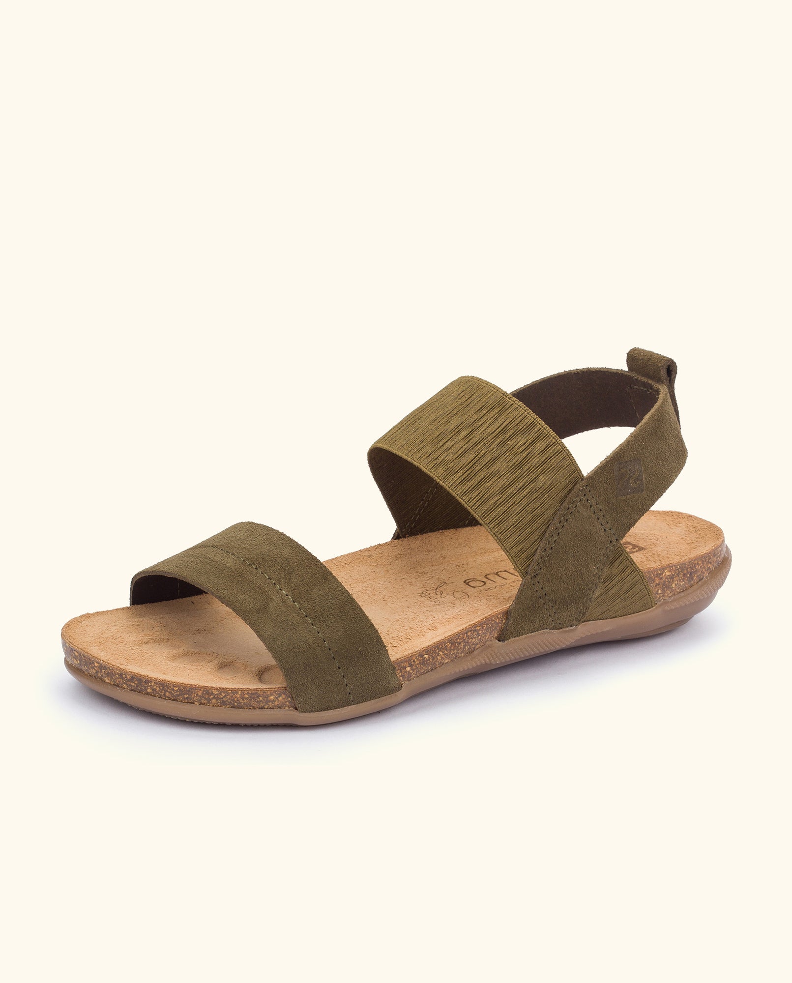 Flat sandal MANACOR-001 green