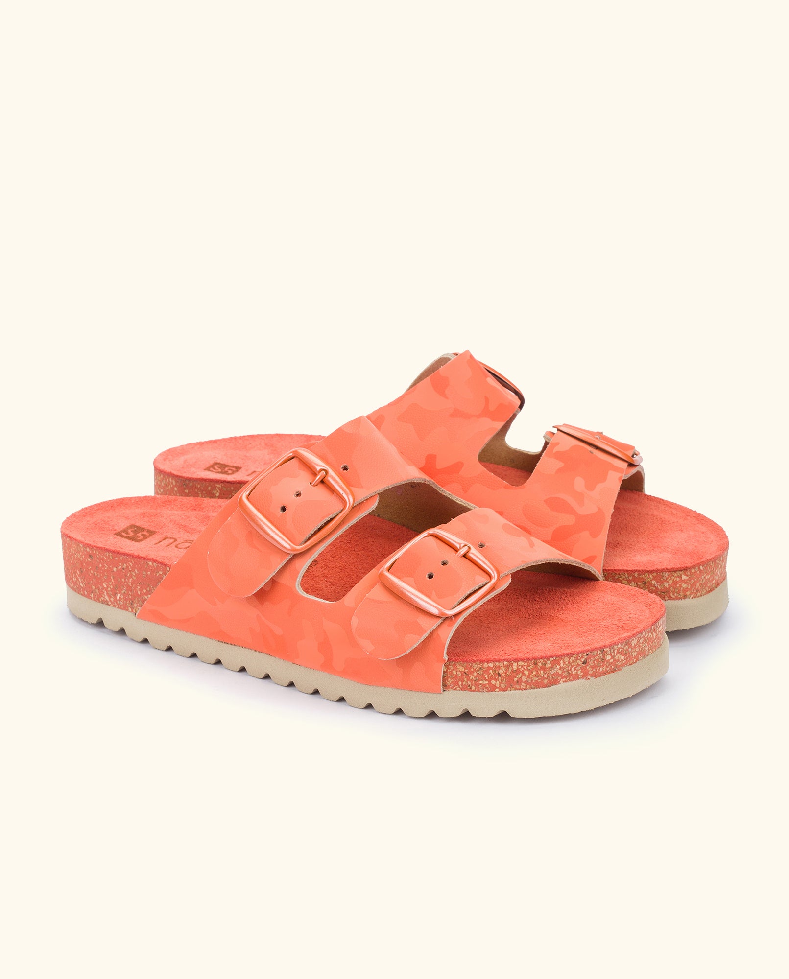 Flat sandal NOJA-001 red