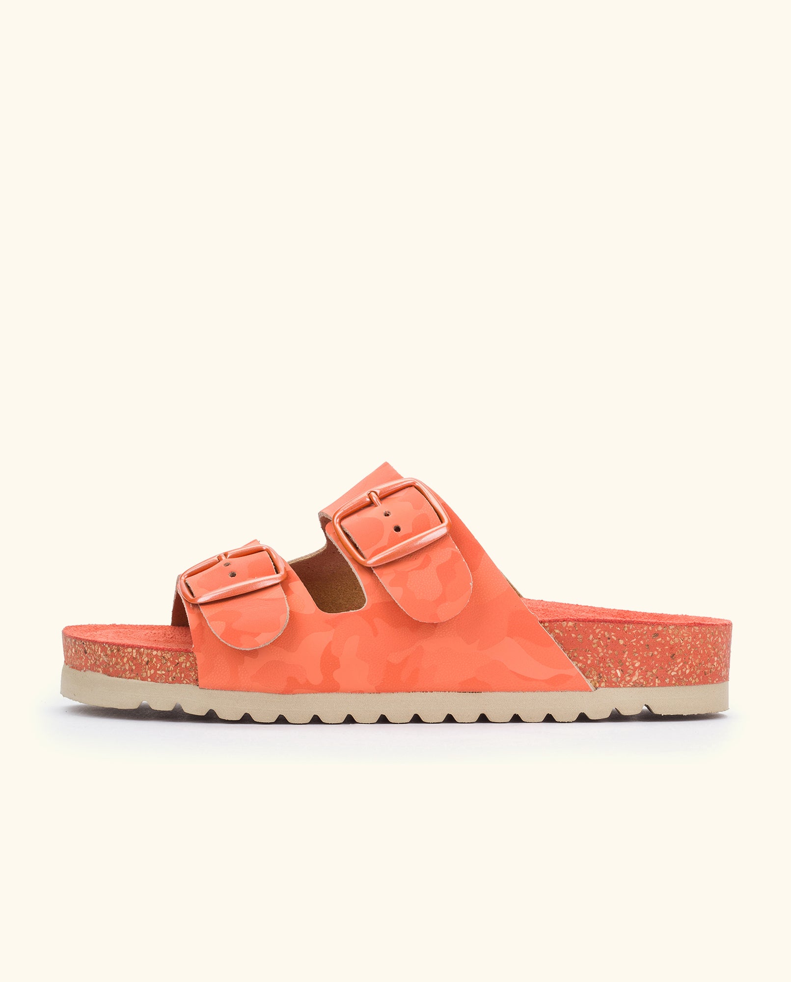 Flat sandal NOJA-001 red