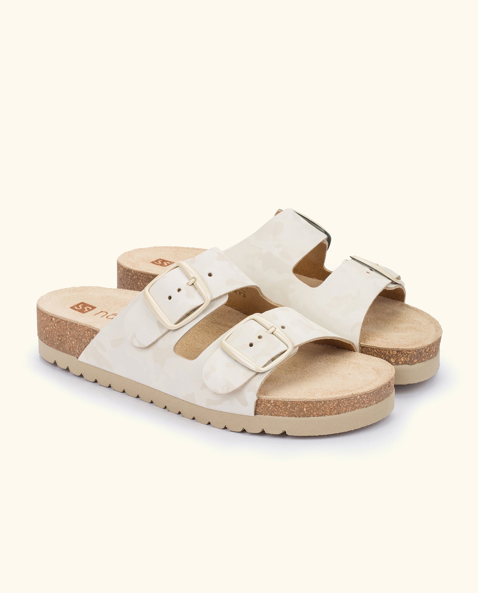 Flat sandal NOJA-001 beige