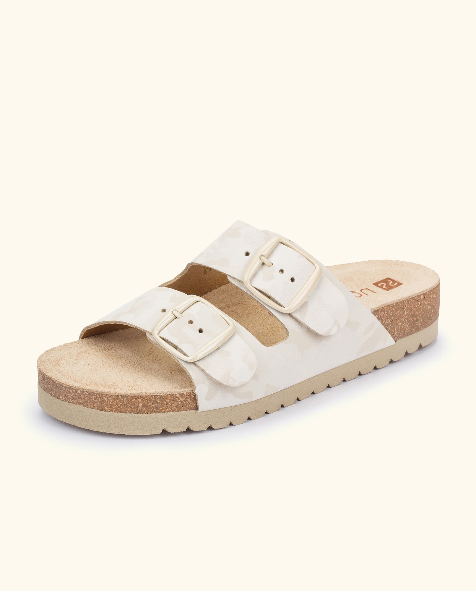 Flat sandal NOJA-001 beige