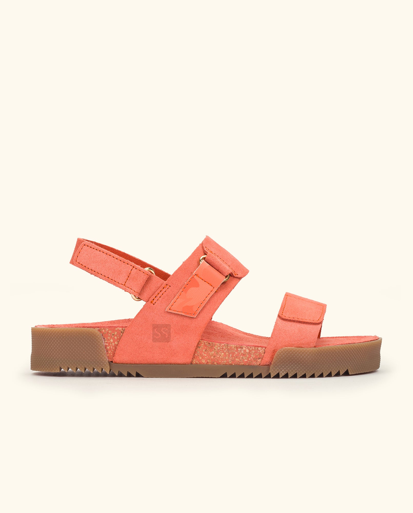 Flat sandal ROSS-006 orange