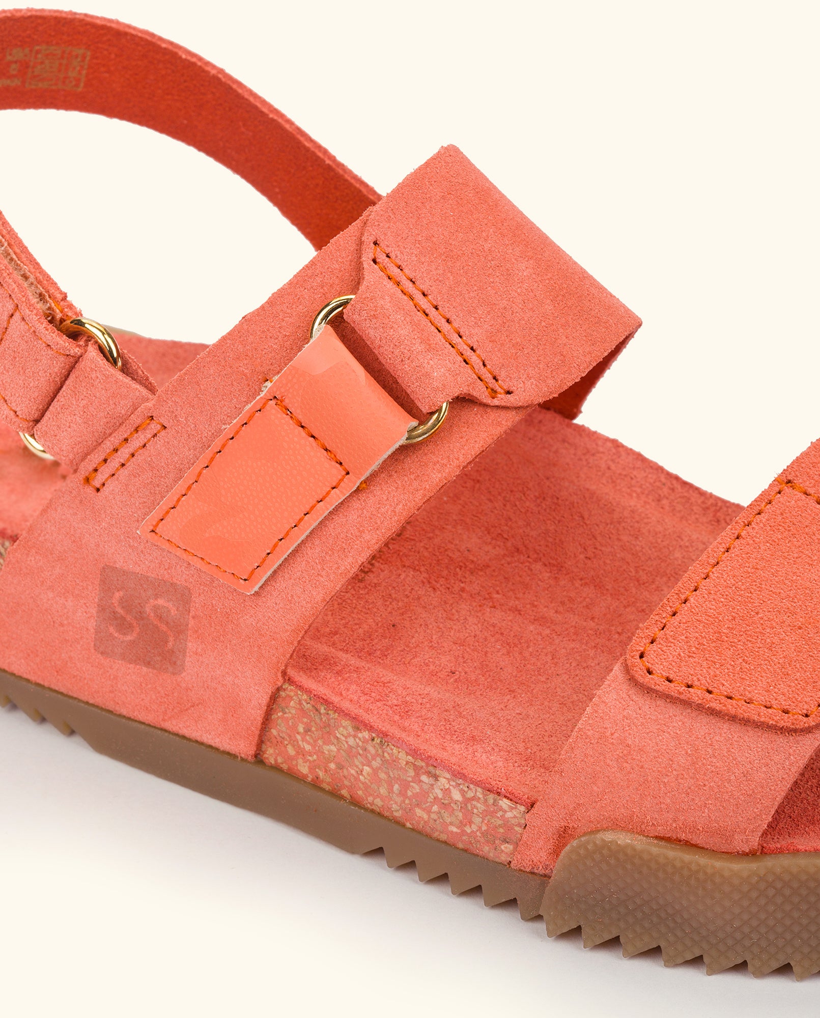 Flat sandal ROSS-006 orange