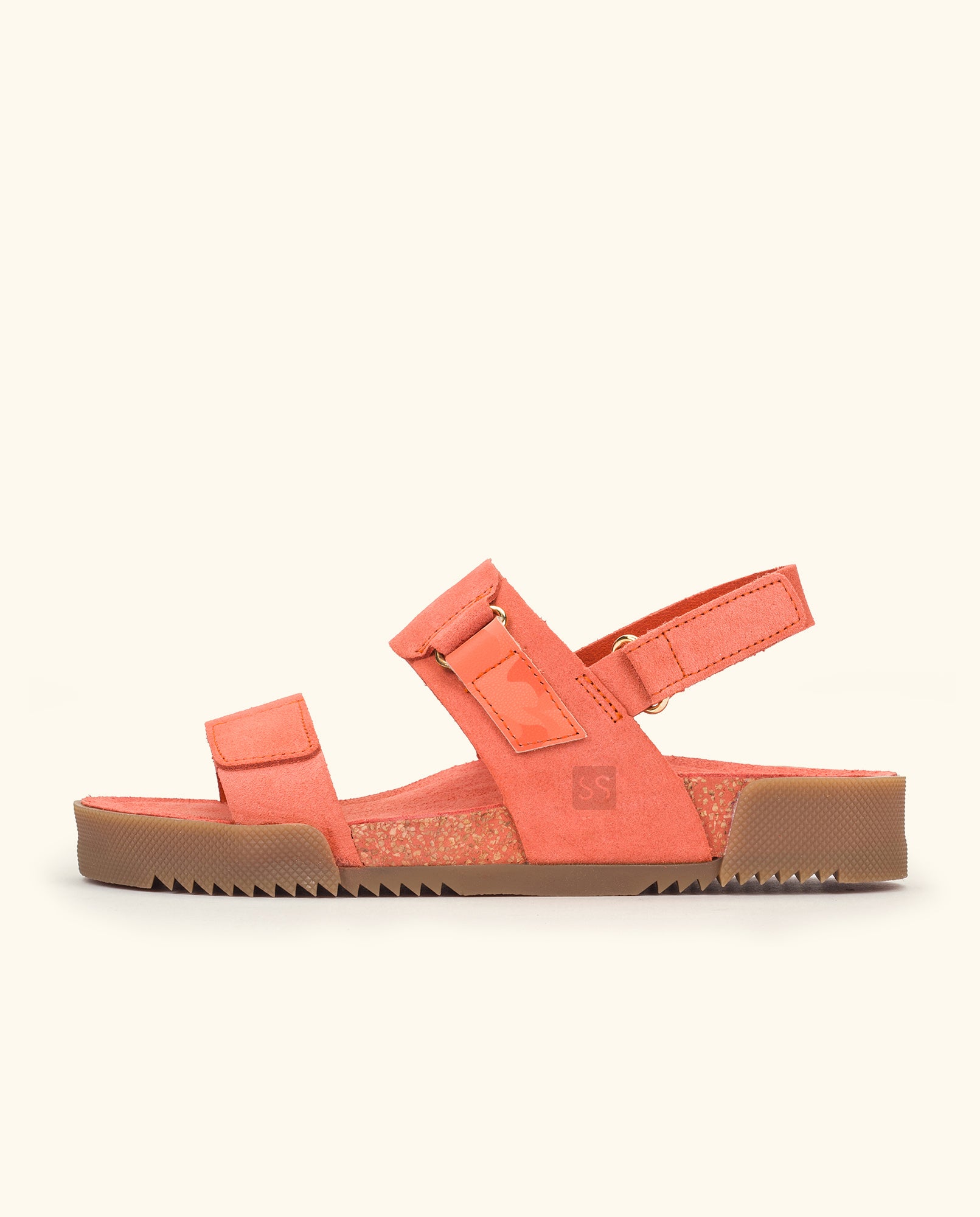 Flat sandal ROSS-006 orange