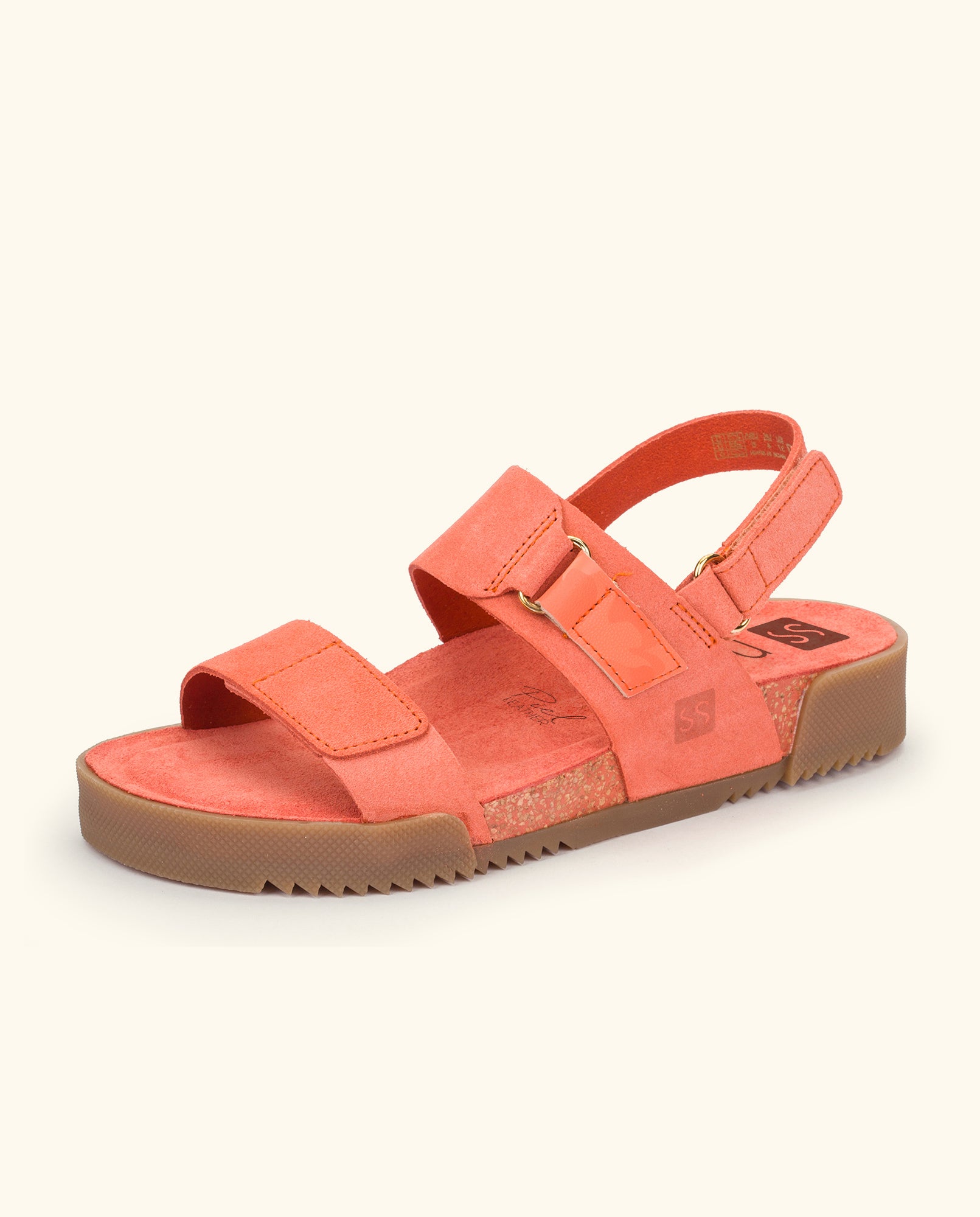 Flat sandal ROSS-006 orange