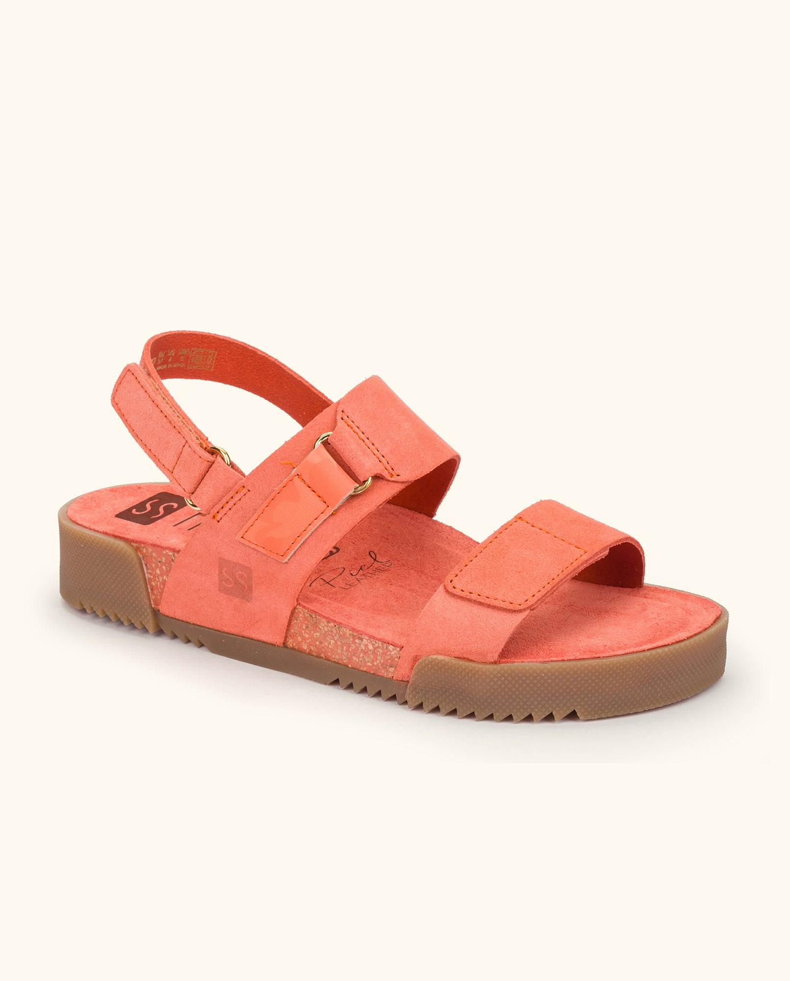 Flat sandal ROSS-006 orange