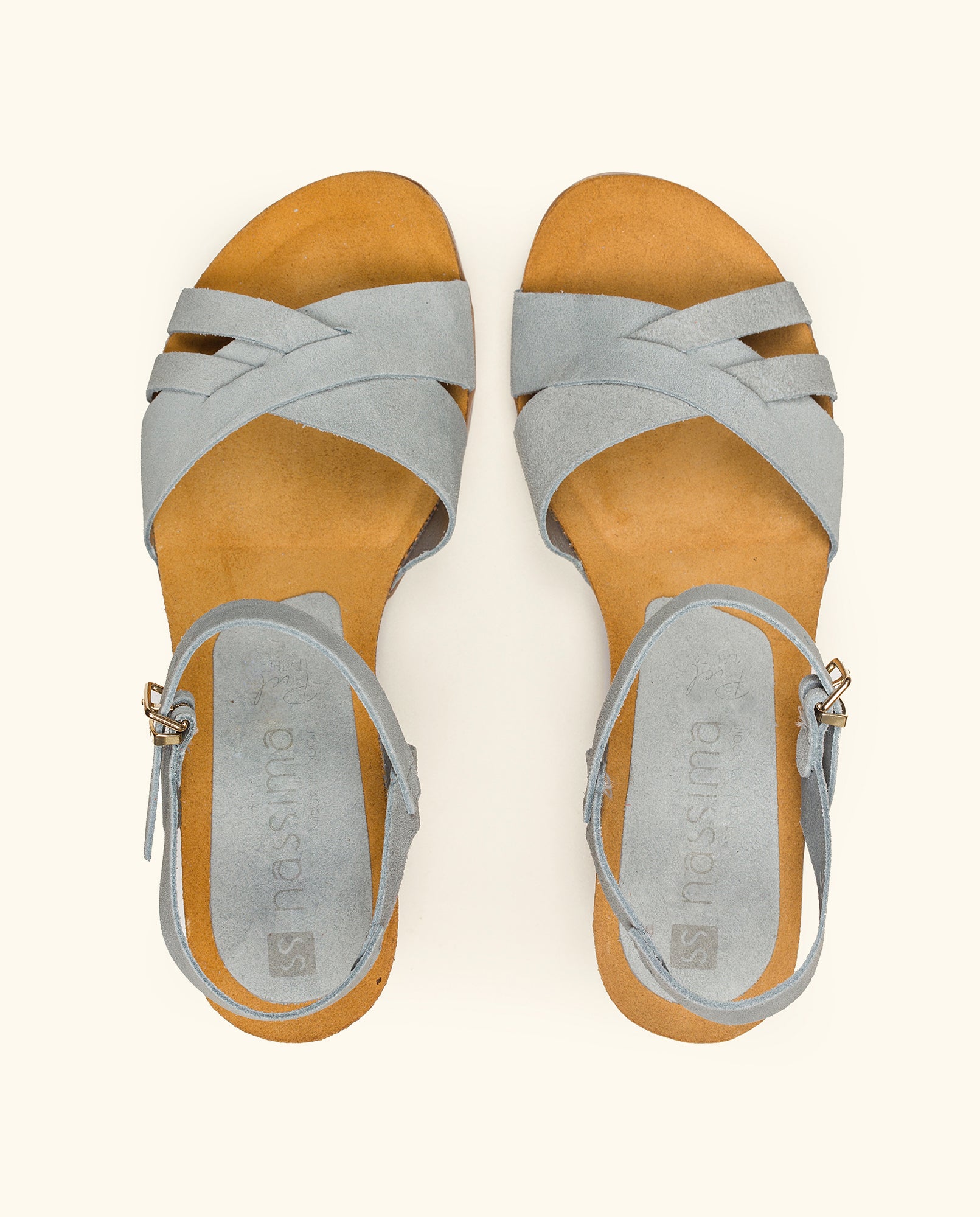 Heeled sandal SOLLER-001 blue