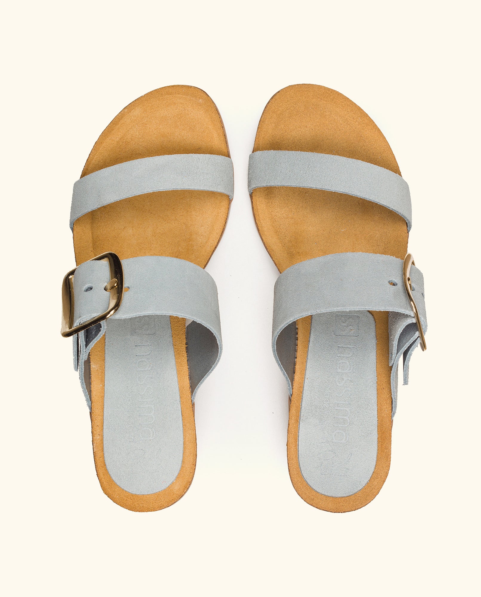 Heeled sandal SOLLER-002 blue