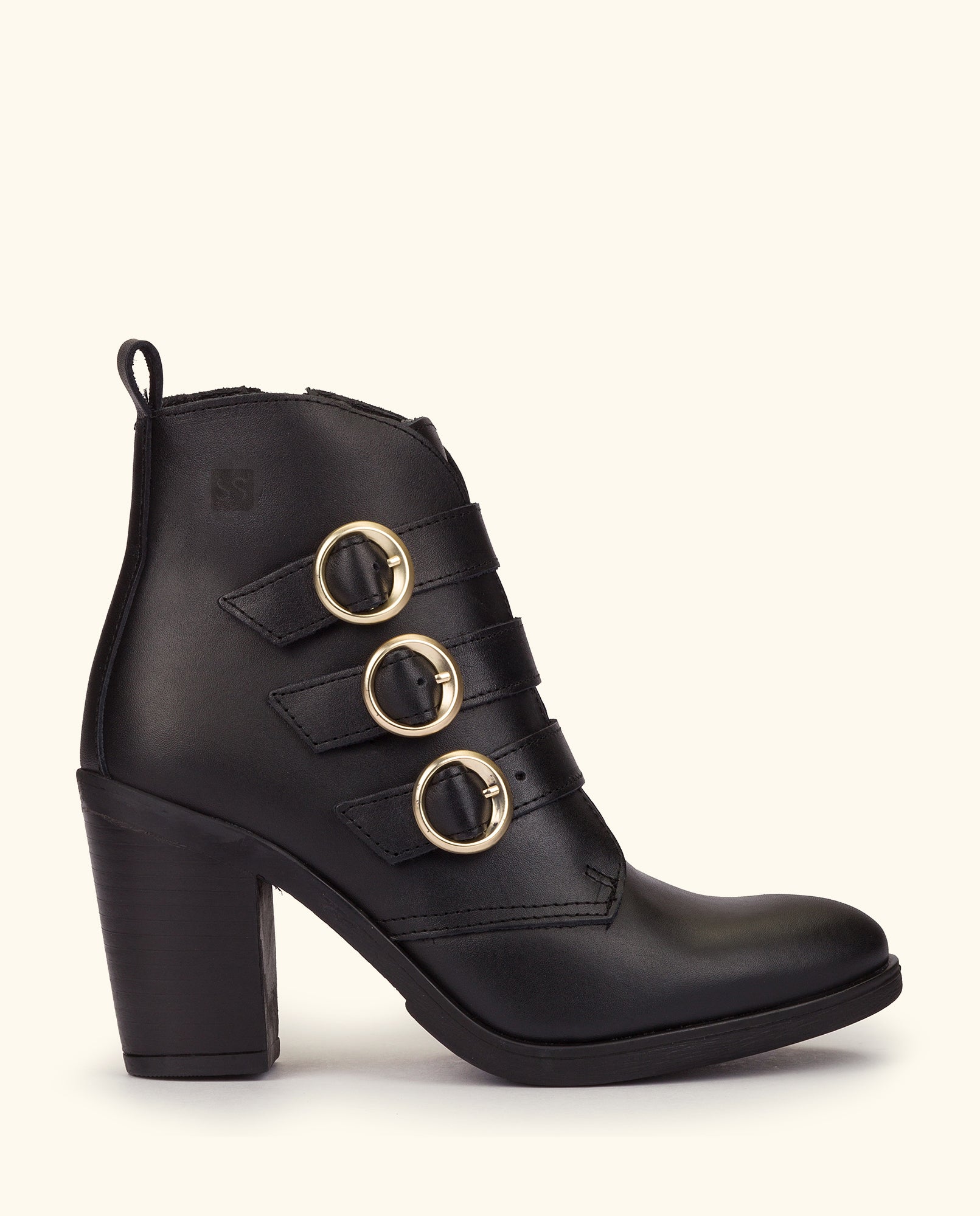 Heeled ankle boot TOURS-008 black