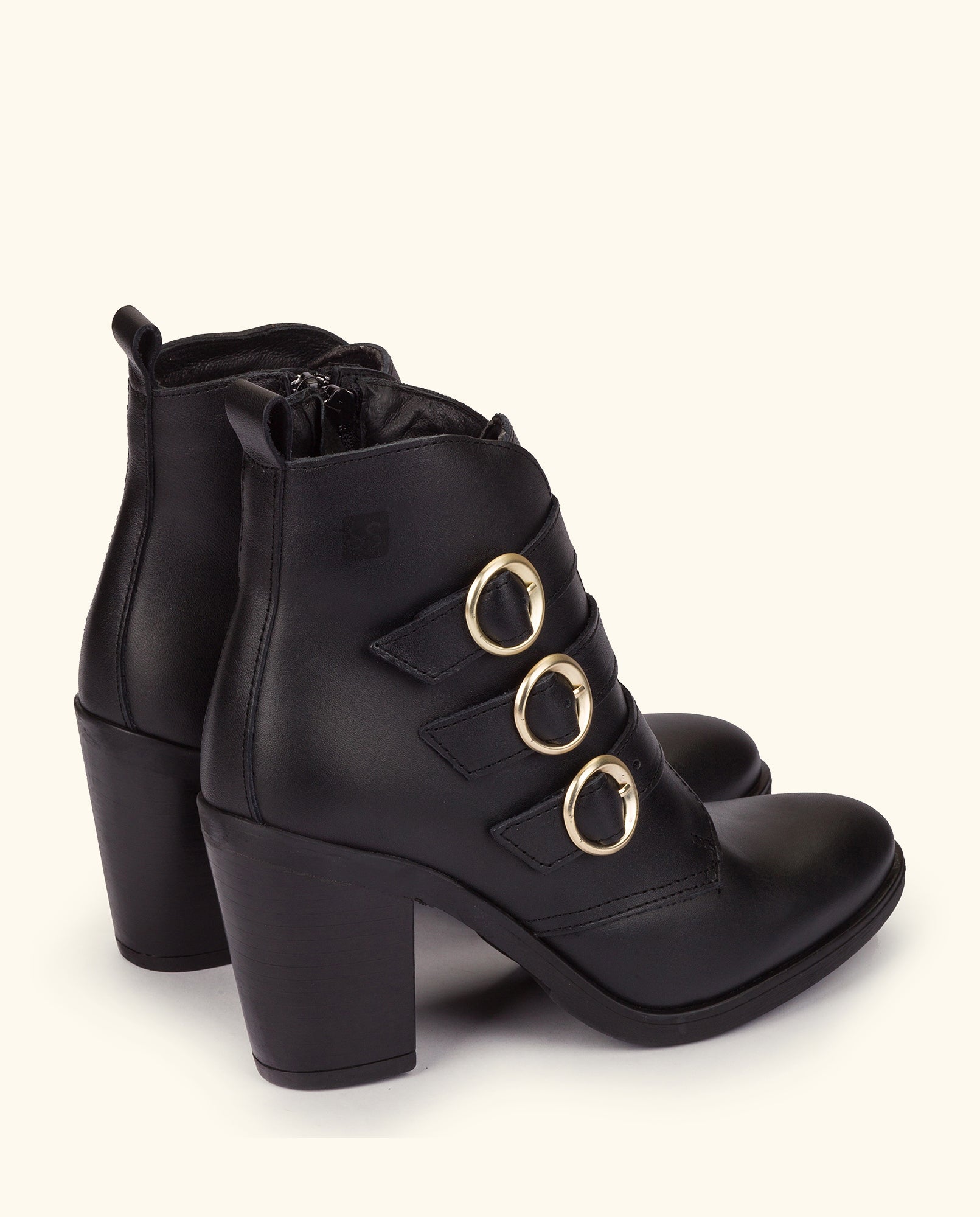 Heeled ankle boot TOURS-008 black