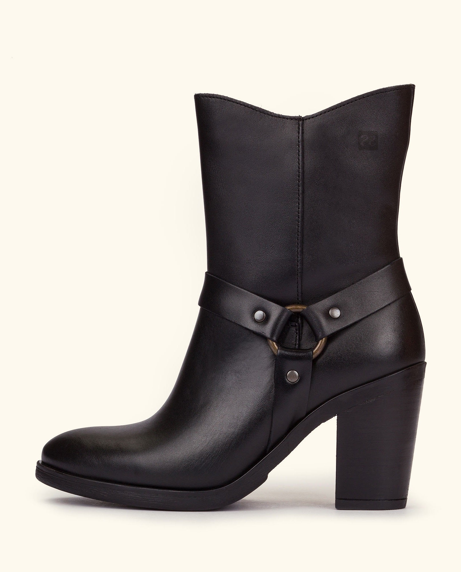 Heeled ankle boot TOURS-008 black