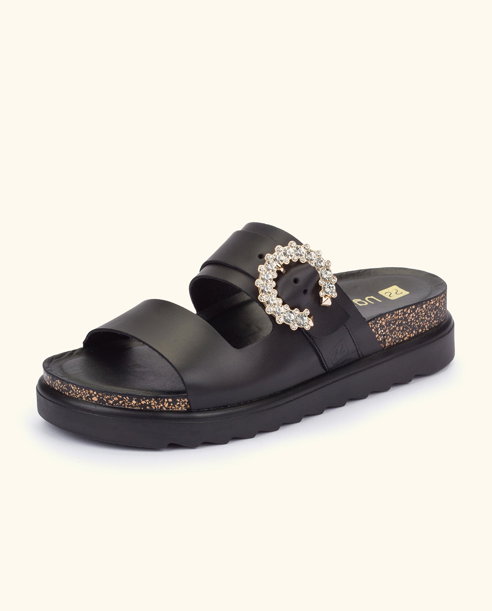 Platform sandal TUNEZ-117 black