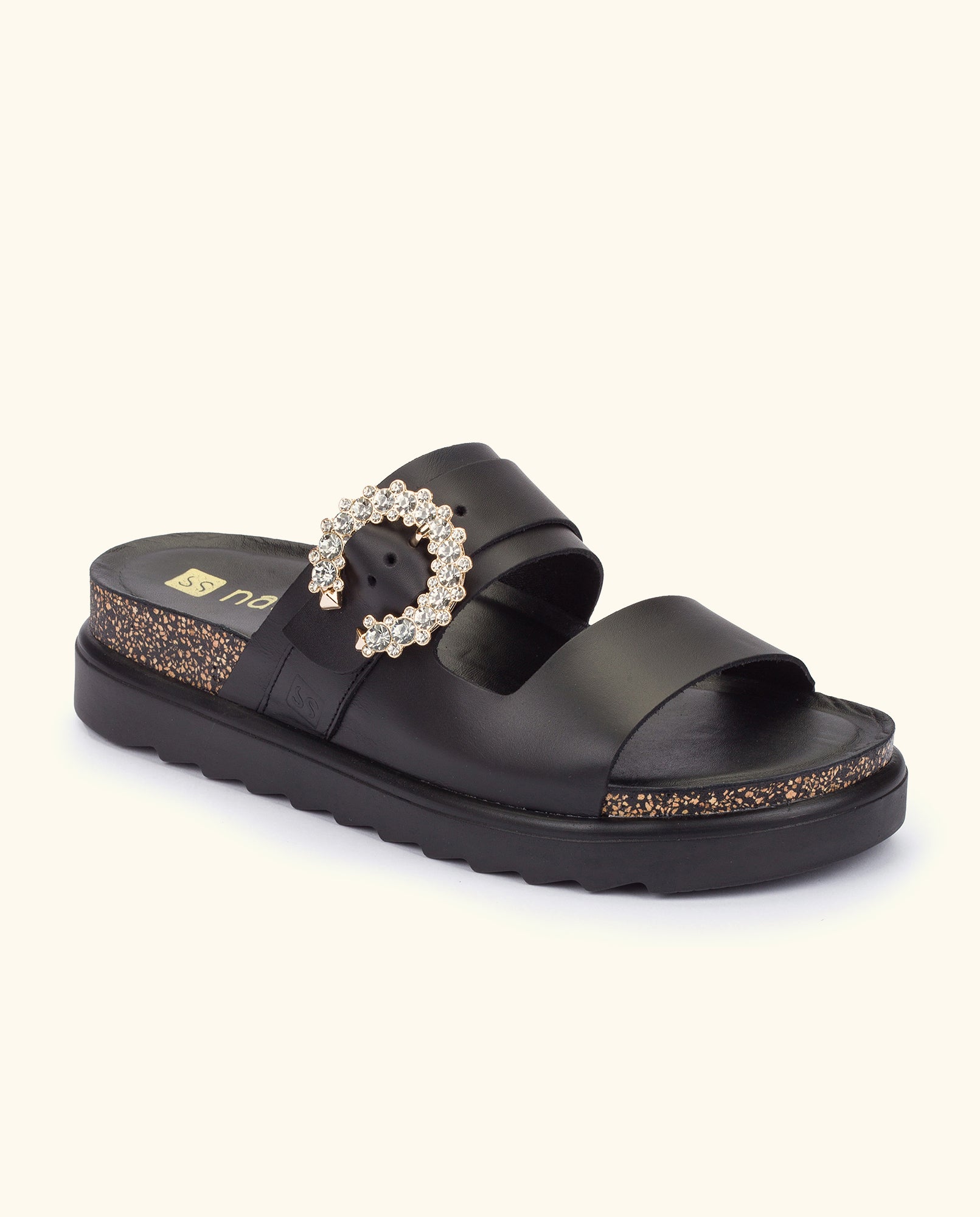 Platform sandal TUNEZ-117 black