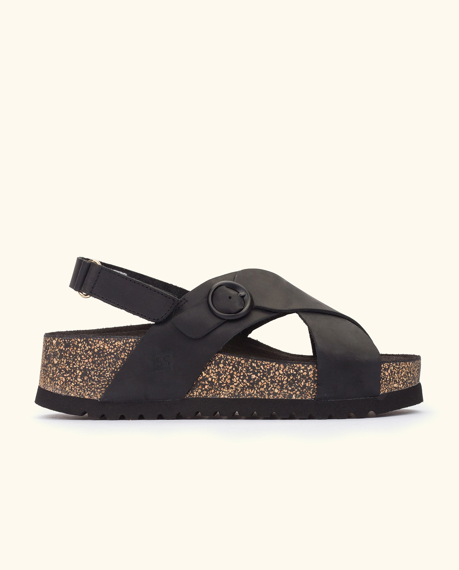 Platform sandal VELEZ-001 black