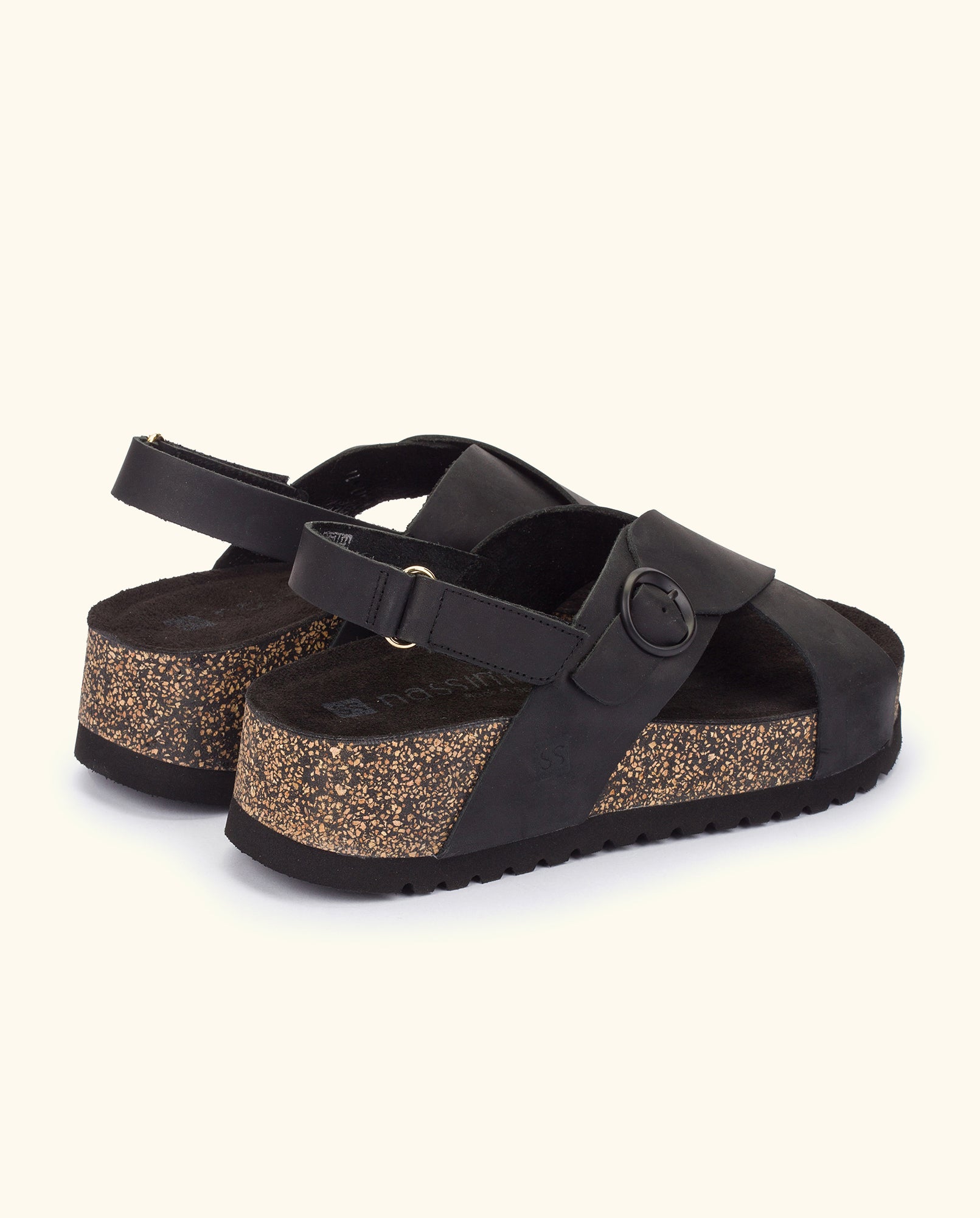 Platform sandal VELEZ-001 black