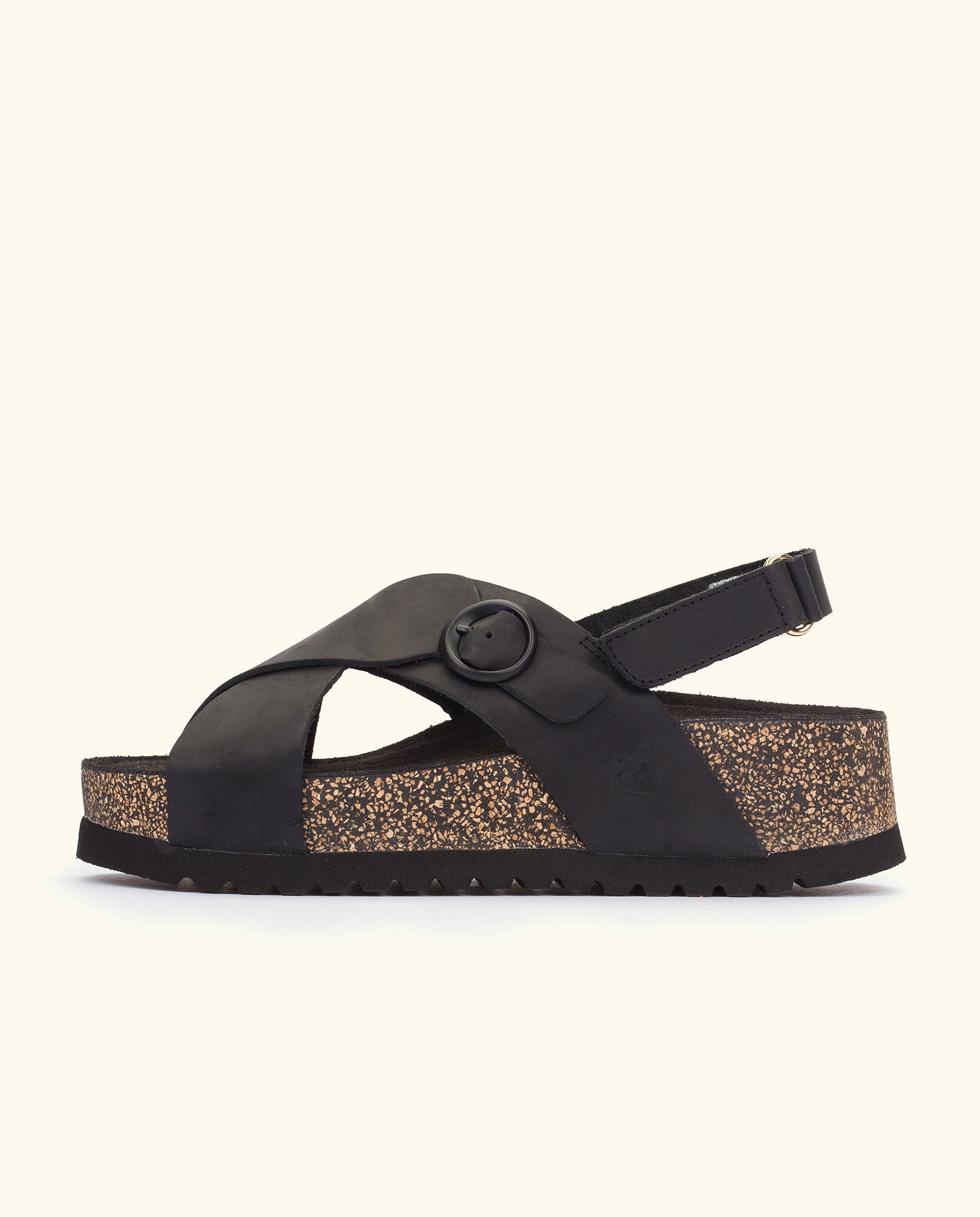 Platform sandal VELEZ-001 black