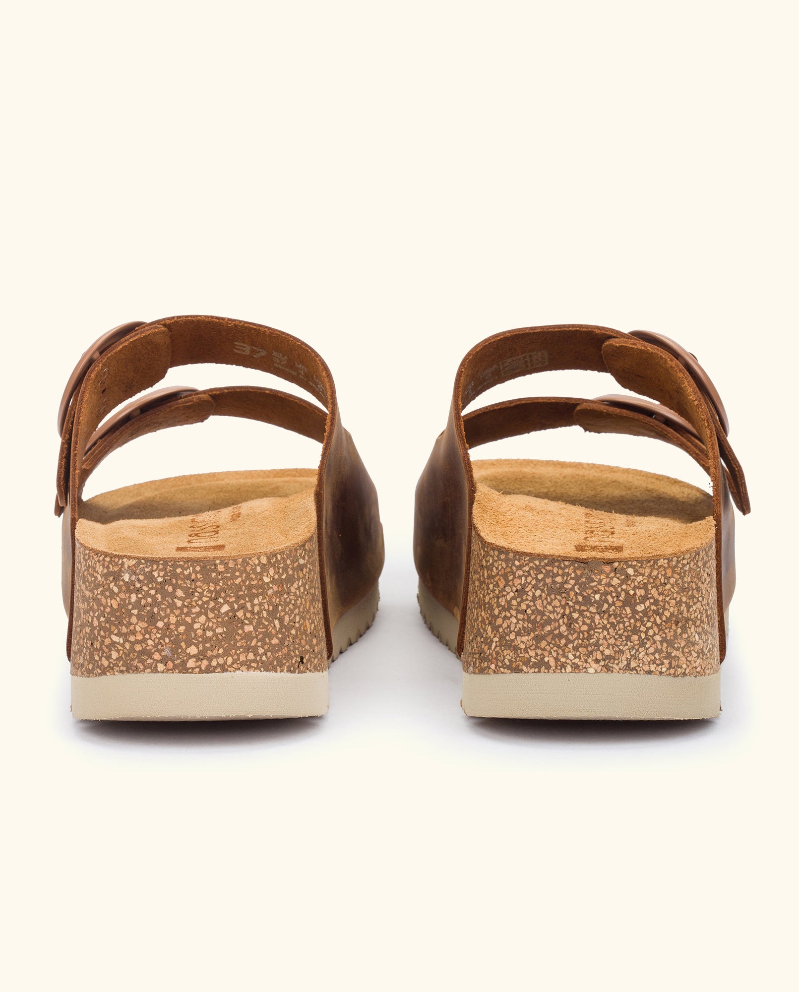 Platform sandal VELEZ-003 brown