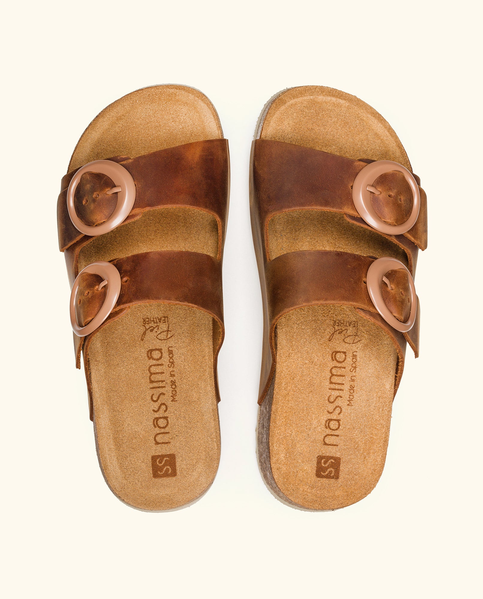 Platform sandal VELEZ-003 brown