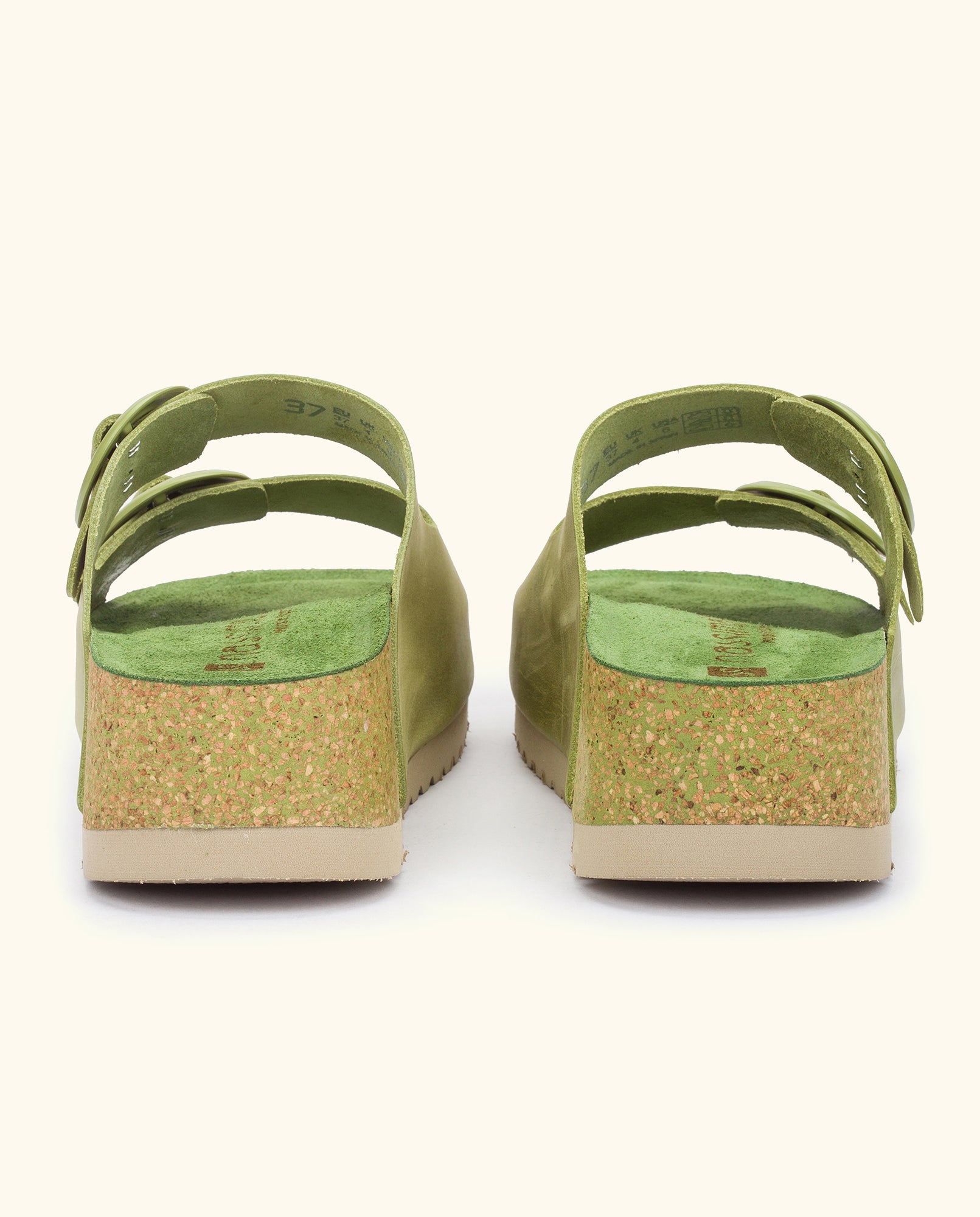 Platform sandal VELEZ-003 green