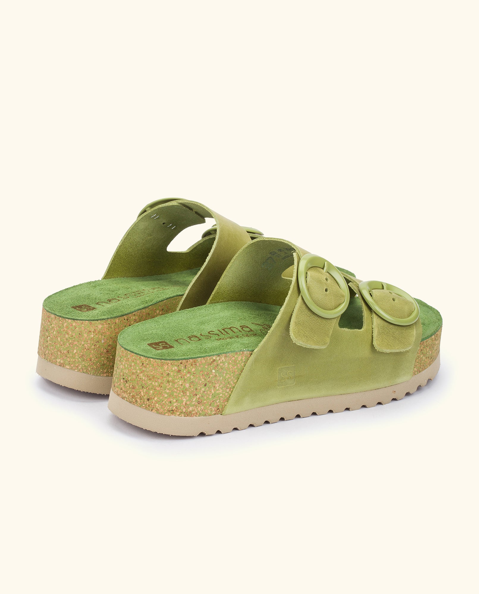 Platform sandal VELEZ-003 green