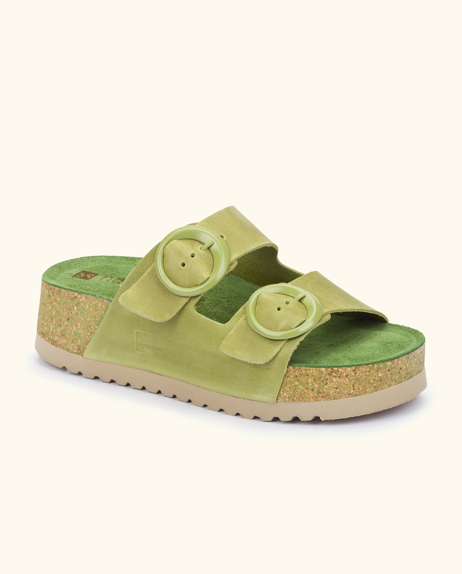 Platform sandal VELEZ-003 green