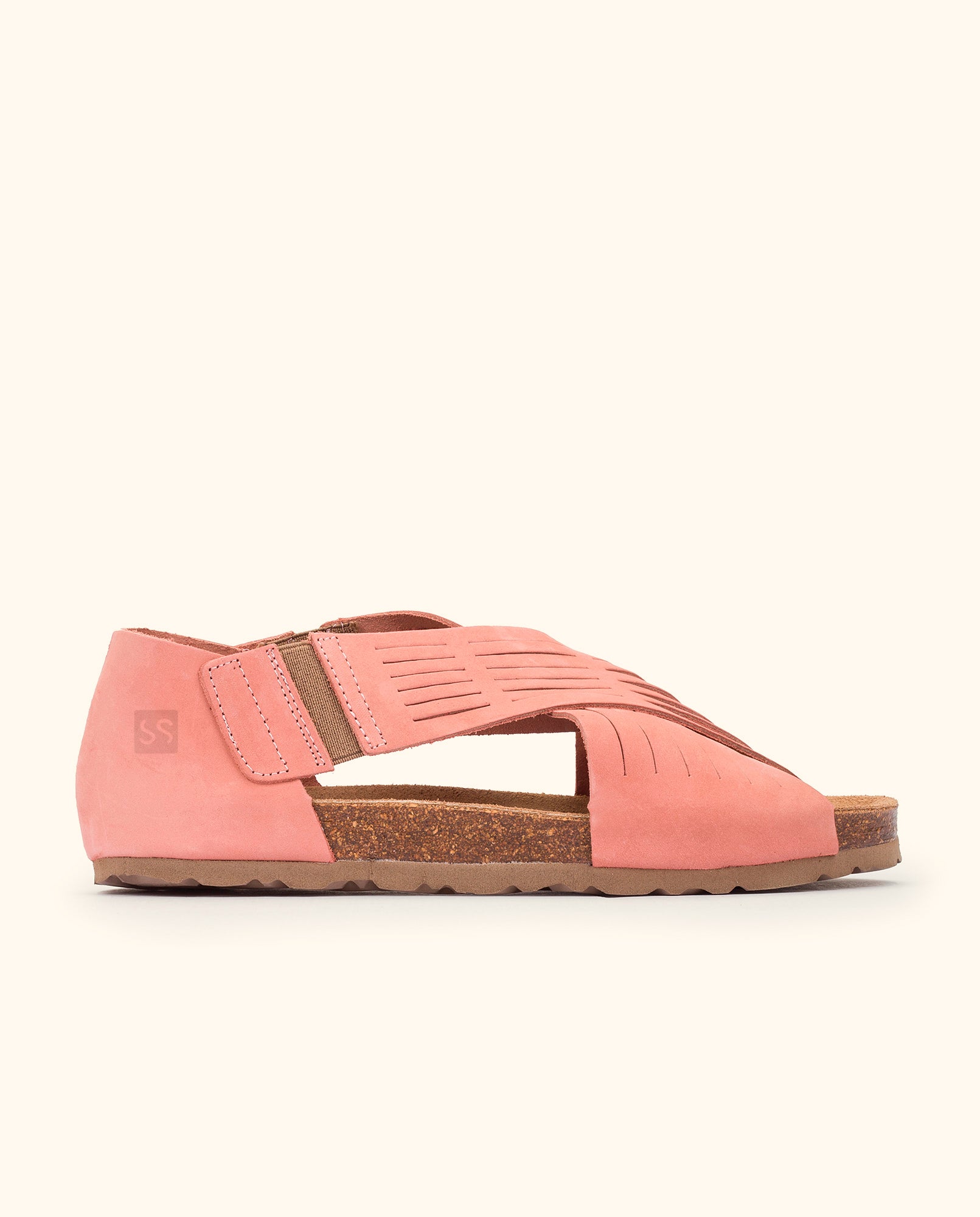 Flat sandal VILLA-179 pink