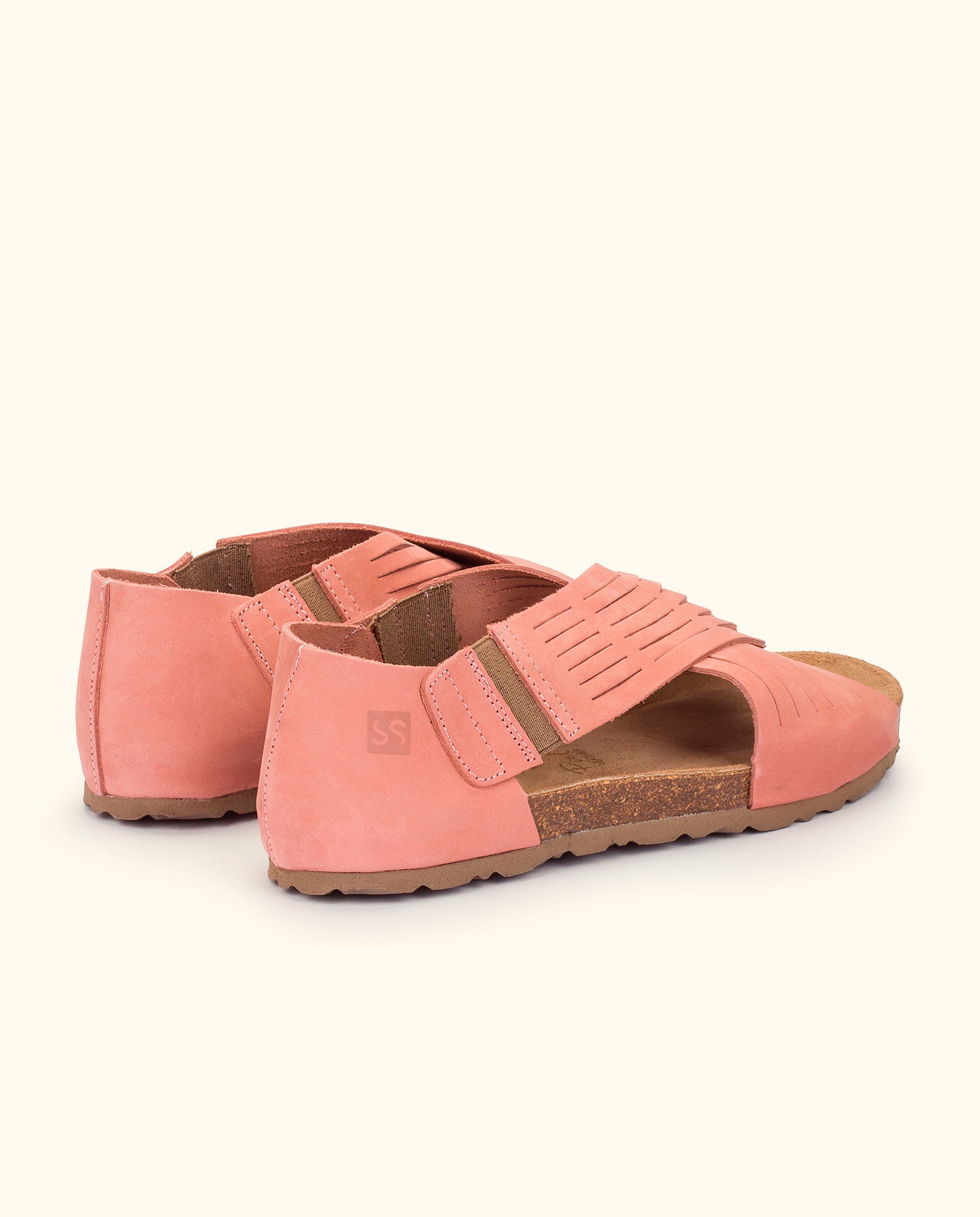 Flat sandal VILLA-179 pink