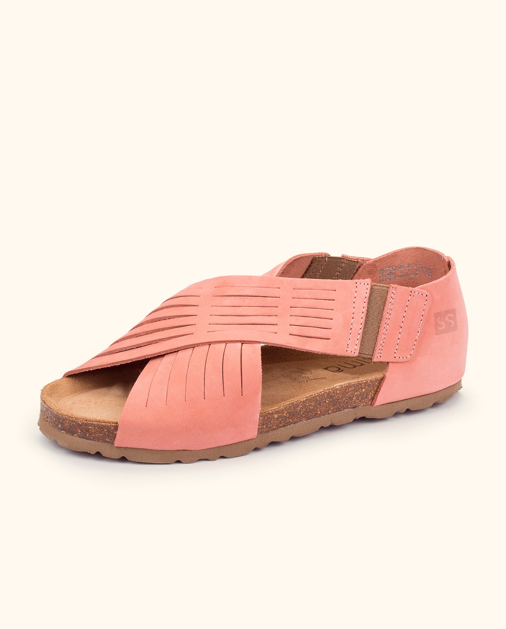 Flat sandal VILLA-179 pink