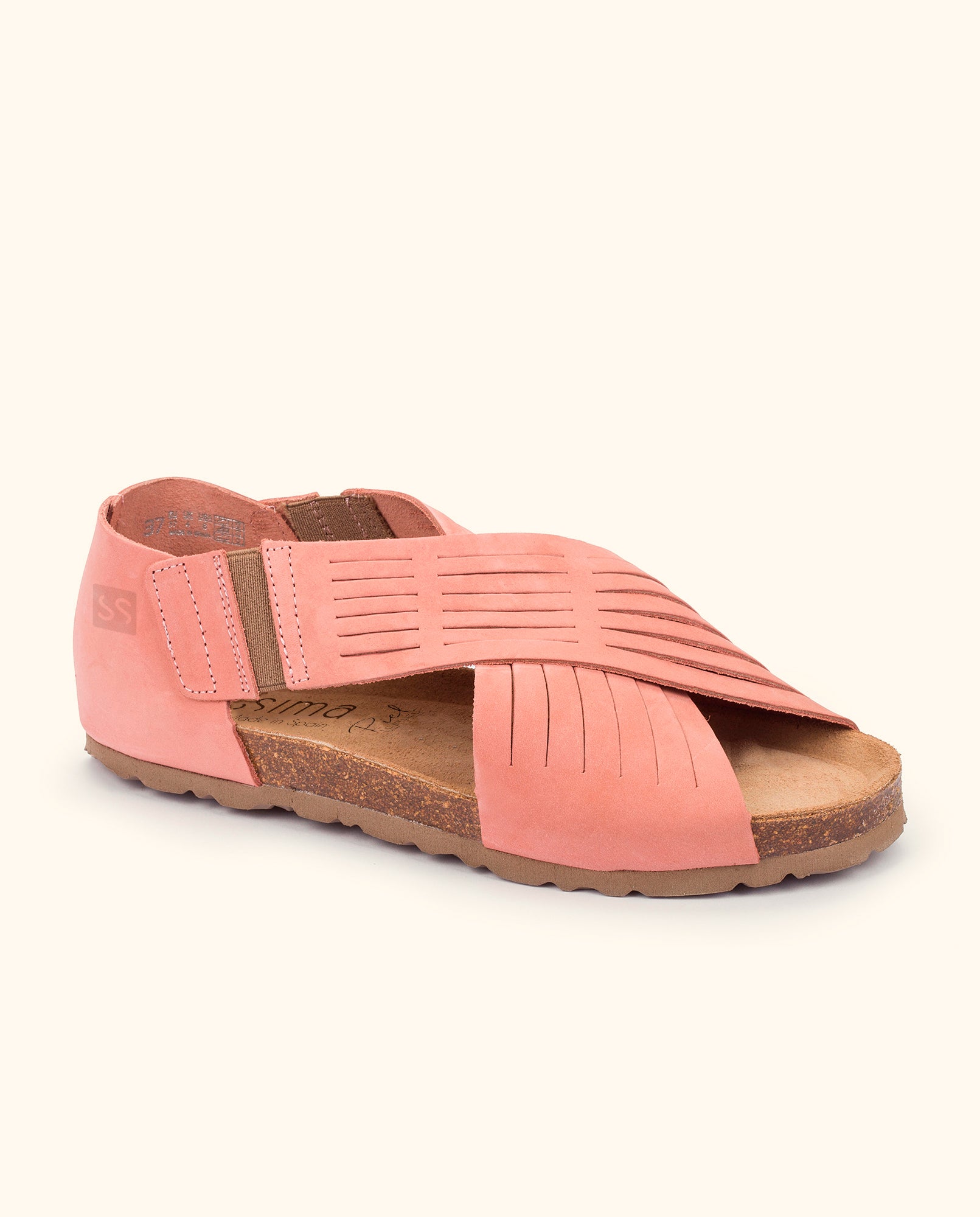 Flat sandal VILLA-179 pink